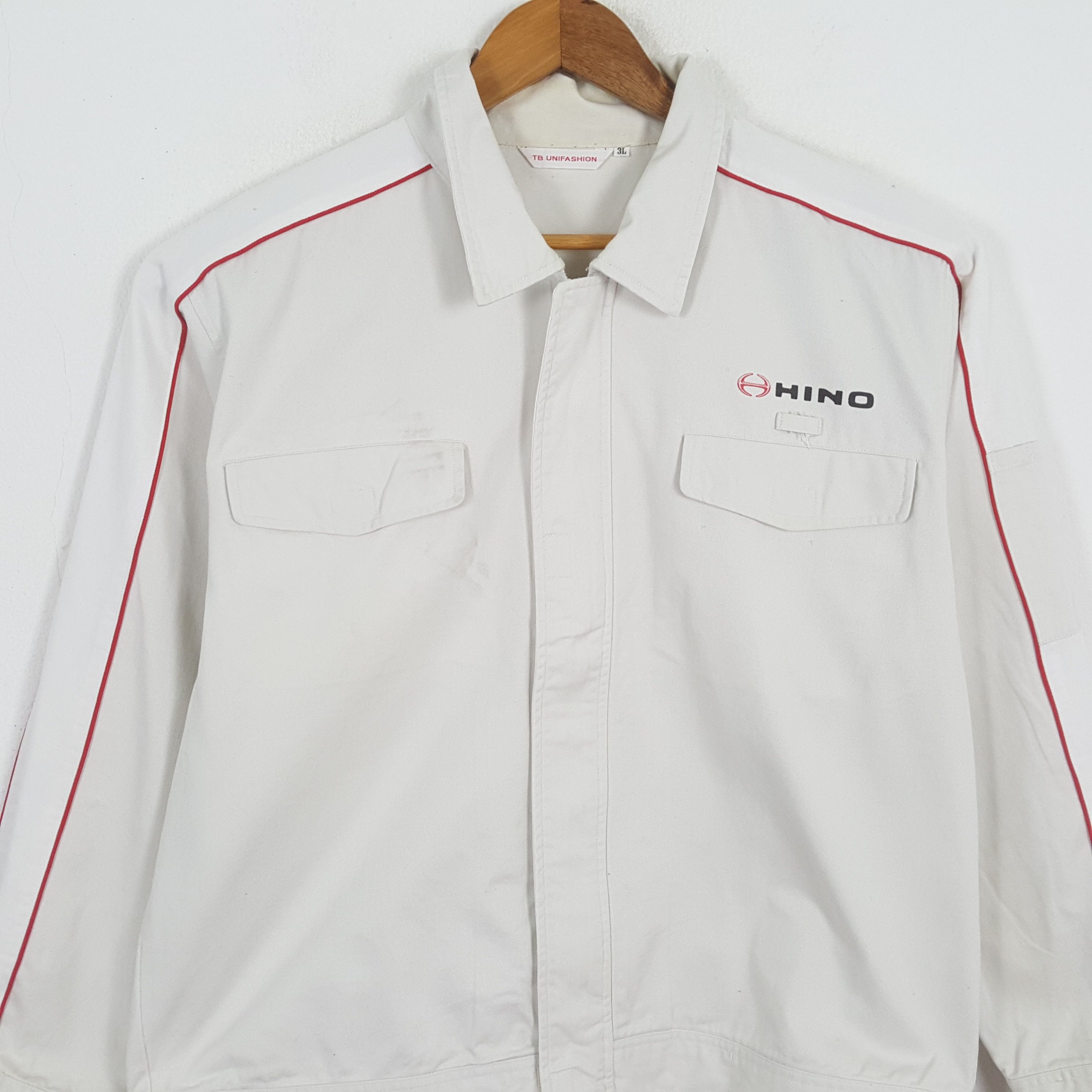 Japanese Brand × Vintage Vintage HINO Japanese Vehicle Motorsports Jacket Size US L / EU 52-54 / 3 - 2 Thumbnail