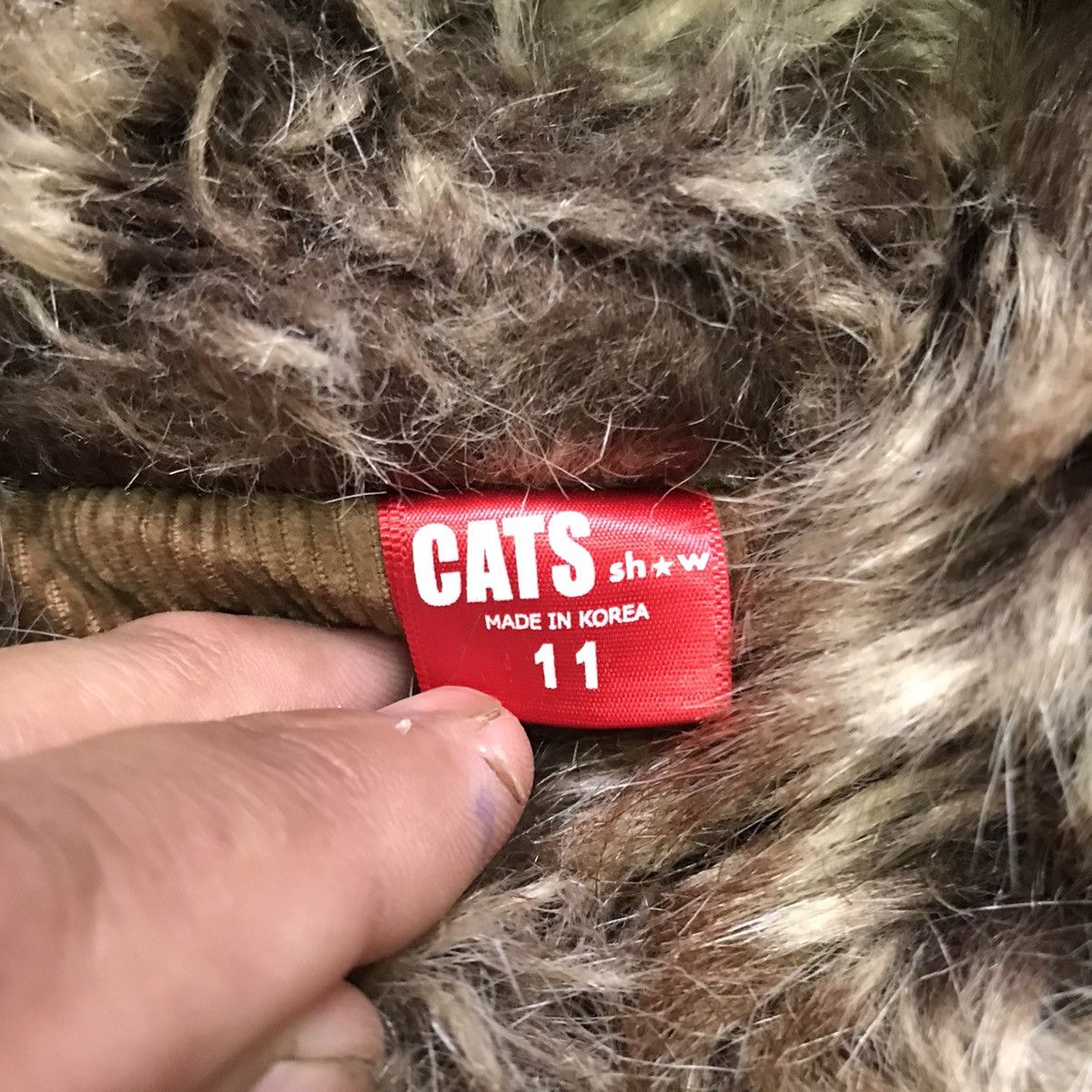 If Six Was Nine × Japanese Brand × Le Grande Bleu (L.G.B.) Tactical Pocket LGB If Six Was Nine CAT Hoodies Faux Fur Size XS / US 0-2 / IT 36-38 - 13 Thumbnail
