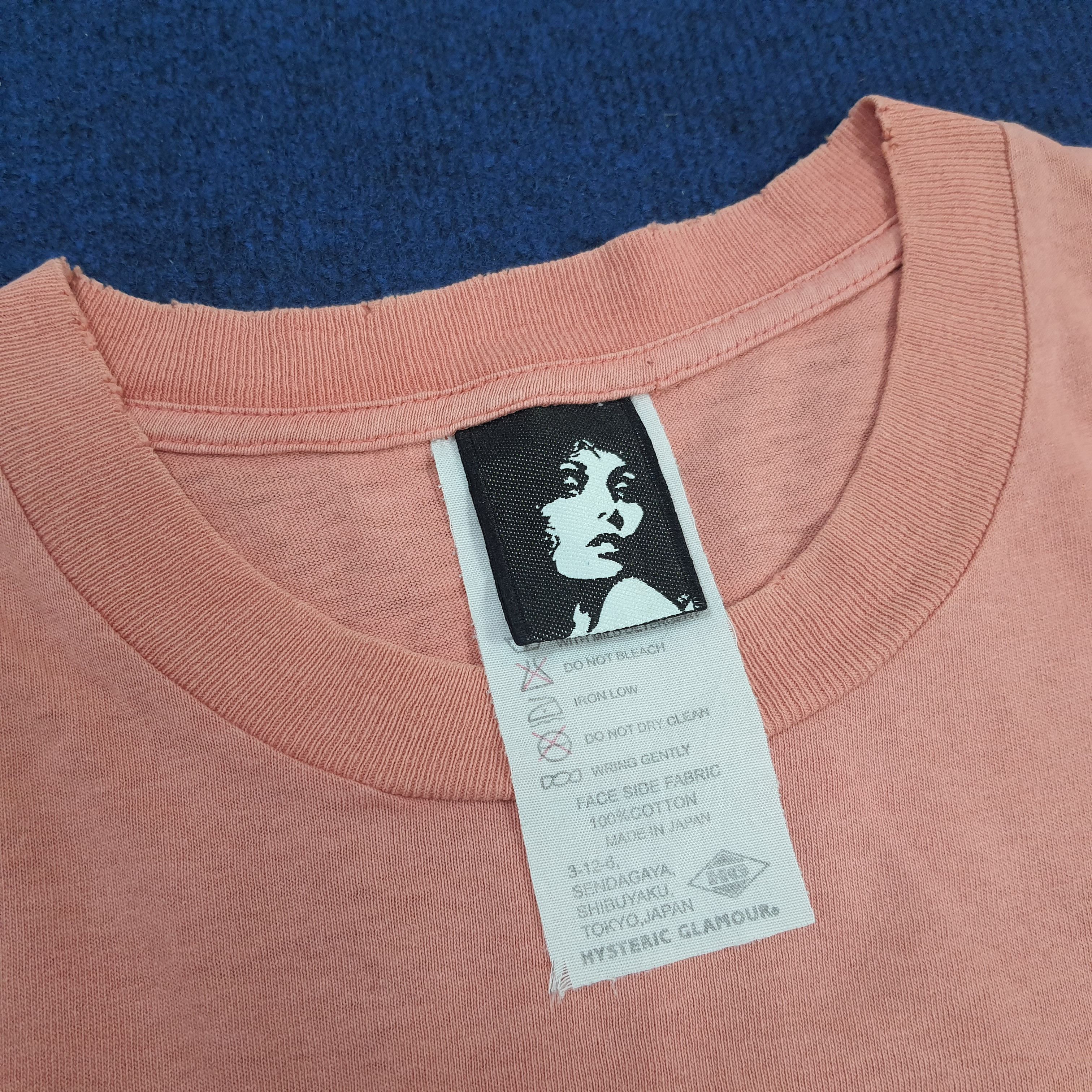 Hysteric Glamour × Japanese Brand × Vintage Vintage Hysteric Glamour State Custom Logo Japan Tshirt Size M / US 6-8 / IT 42-44 - 4 Thumbnail
