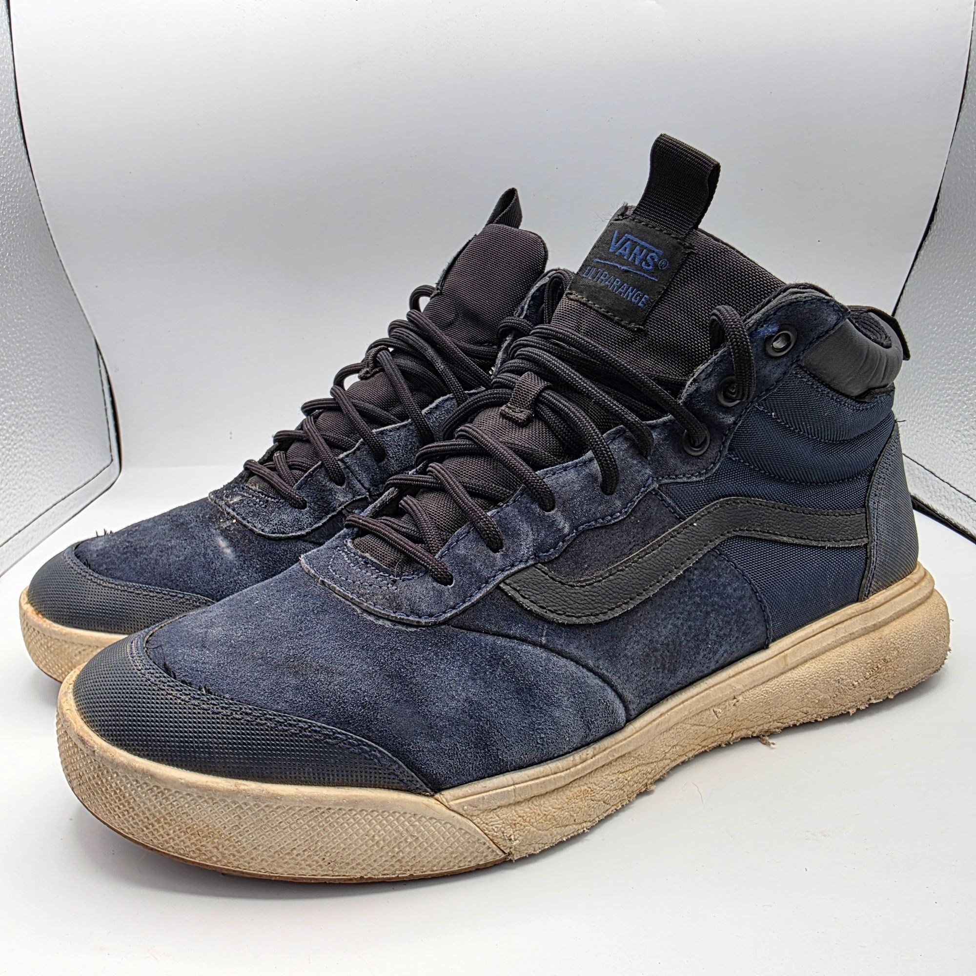 Vans Vans UA Ultrarange HI DL Mens Size 13 Blue Athletic Shoes Ou Size US 13 / EU 46 - 3 Thumbnail