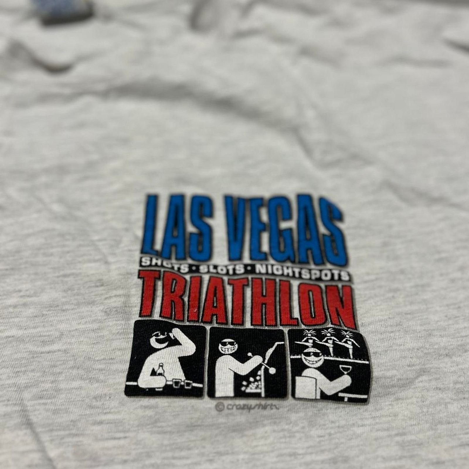Other **Vintage Las Vegas Nevada Triathlon Shots Slots Nightspots Size US XL / EU 56 / 4 - 2 Thumbnail
