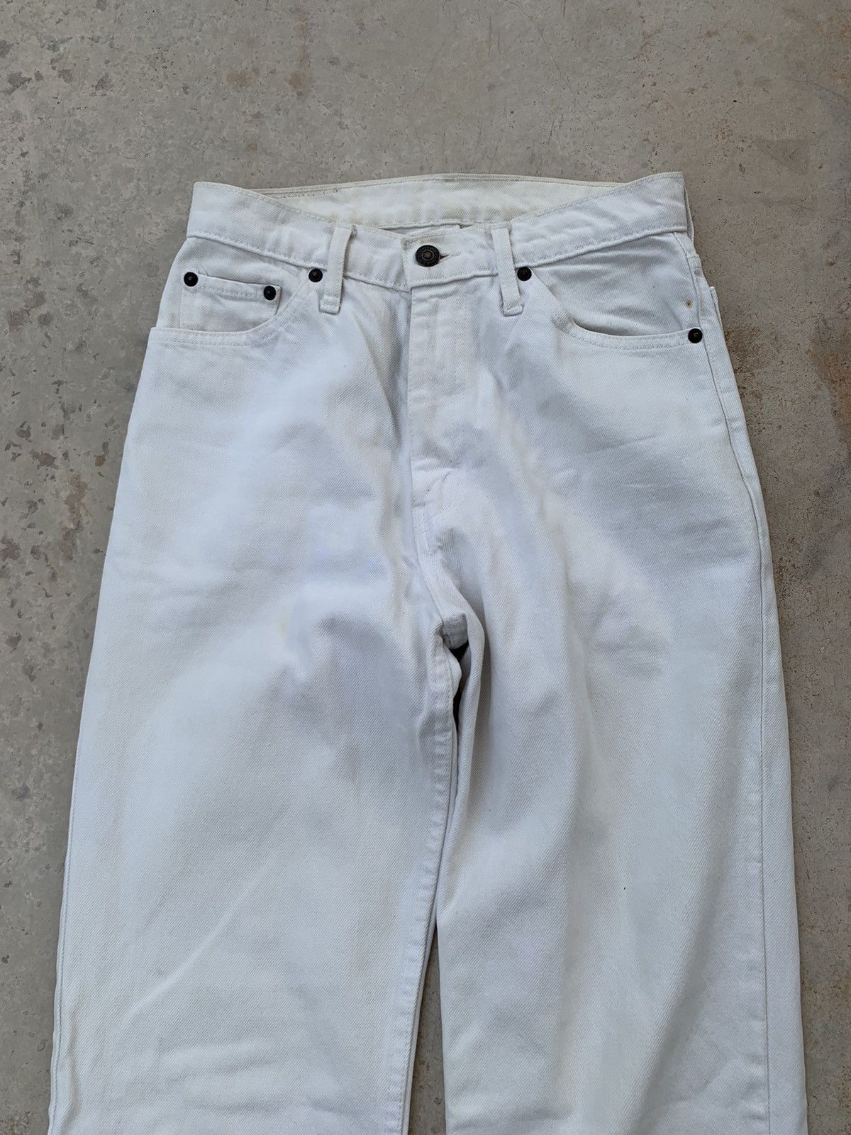 Levi's Vintage Levis 90s White Jeans Denim Pant Size US 28 / EU 44 - 3 Thumbnail