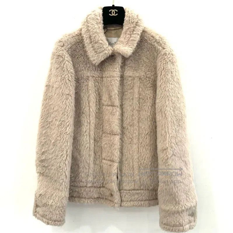 Max Mara MaxMara Gray Wool Women's Jacket . Size S / US 4 / IT 40 - 1 Thumbnail
