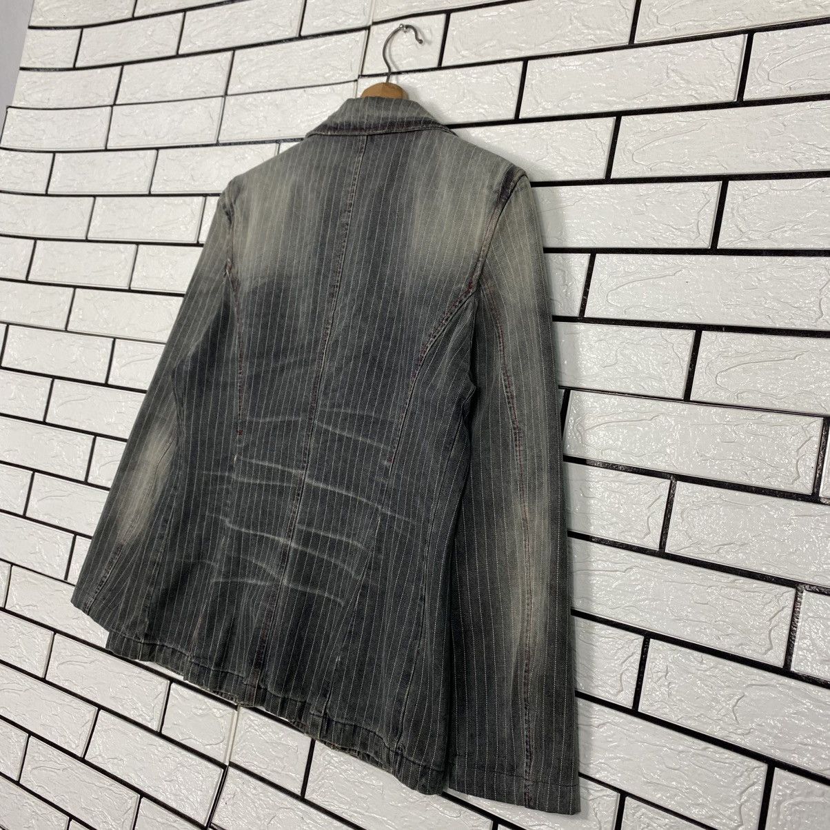 Japanese Brand 📌Hickory Chore Work Jacket Miss Sixty Issey Miyake Size M / US 6-8 / IT 42-44 - 11 Thumbnail