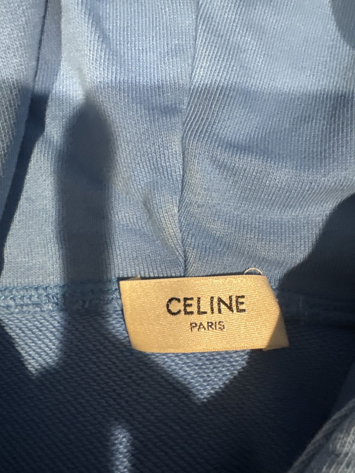 Celine Celine Blue Hoodie Size US M / EU 48-50 / 2 - 7 Thumbnail