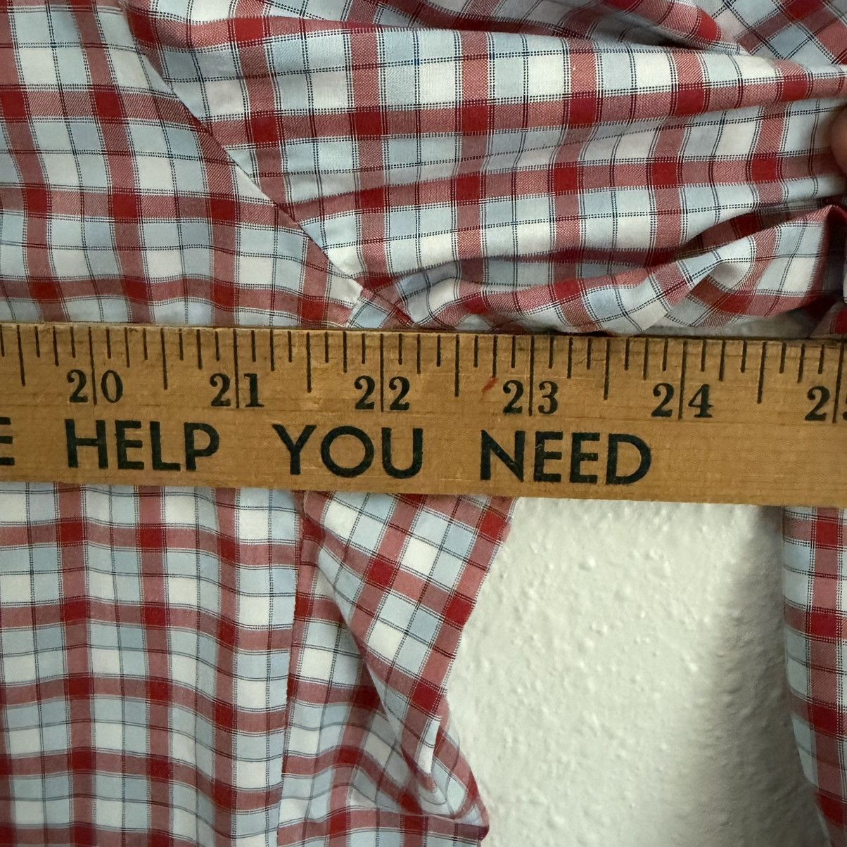 Thomas Pink Thomas Pink Slim Fit Check Button Down Shirt 17 43cm Red Size US XL / EU 56 / 4 - 7 Thumbnail