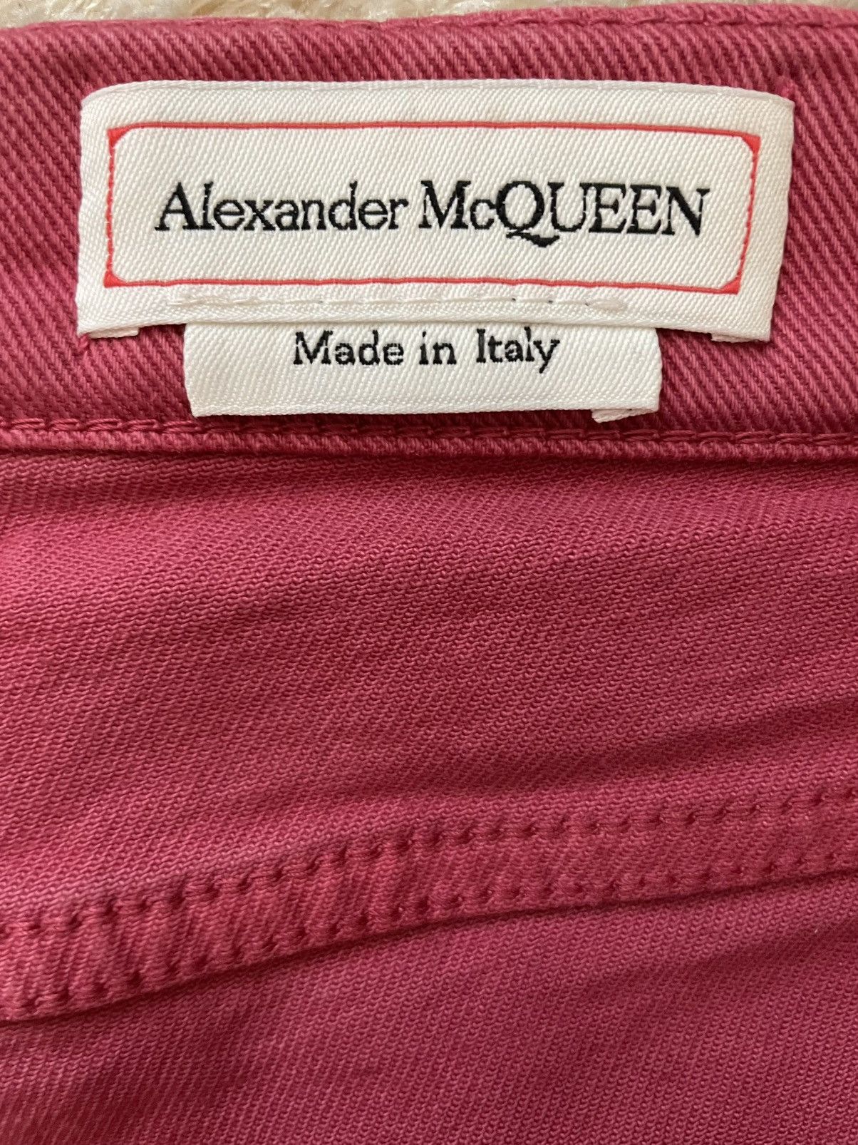 Alexander McQueen Alexander McQueen pink jeans Size US 29 - 4 Thumbnail
