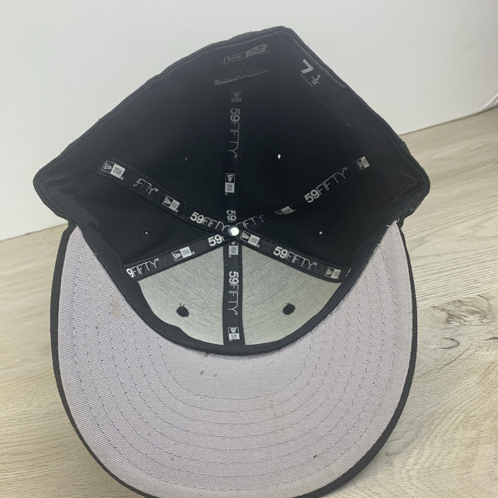 New Era Mumy Finacial 7 1/2 Hat New Era 7 1/2 Adult Size Hat Black B Size ONE SIZE - 5 Thumbnail