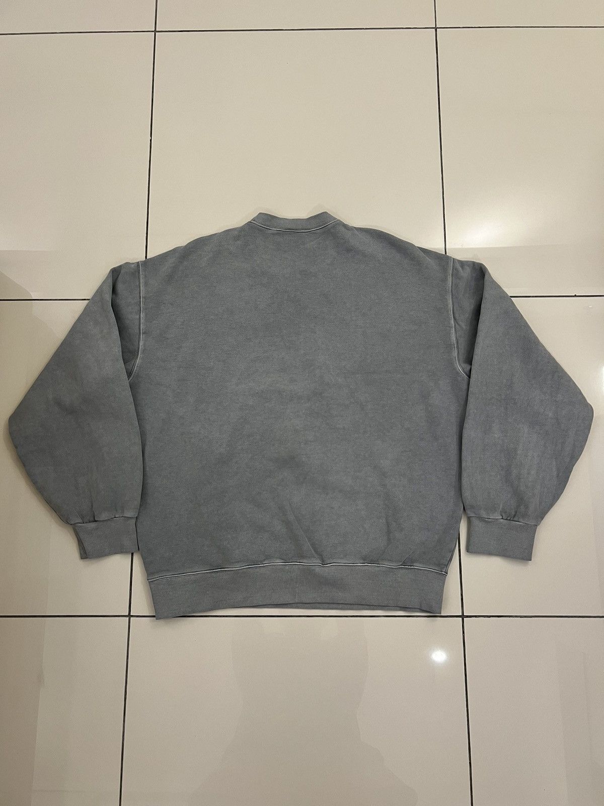 Carhartt Wip Carhartt WIP Vista Dyed Logo Grey Sweatshirt Size US XXL / EU 58 / 5 - 2 Thumbnail