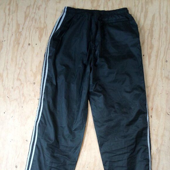 Adidas × Vintage Vintage Adidas Clima Shell 3 Stripe Wind Pants Joggers Size US 32 / EU 48 - 8 Thumbnail