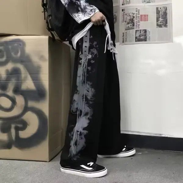 Japanese Brand Isshiki x Maezo Side Print Sweatpant Size US 32 / EU 48 - 3 Thumbnail