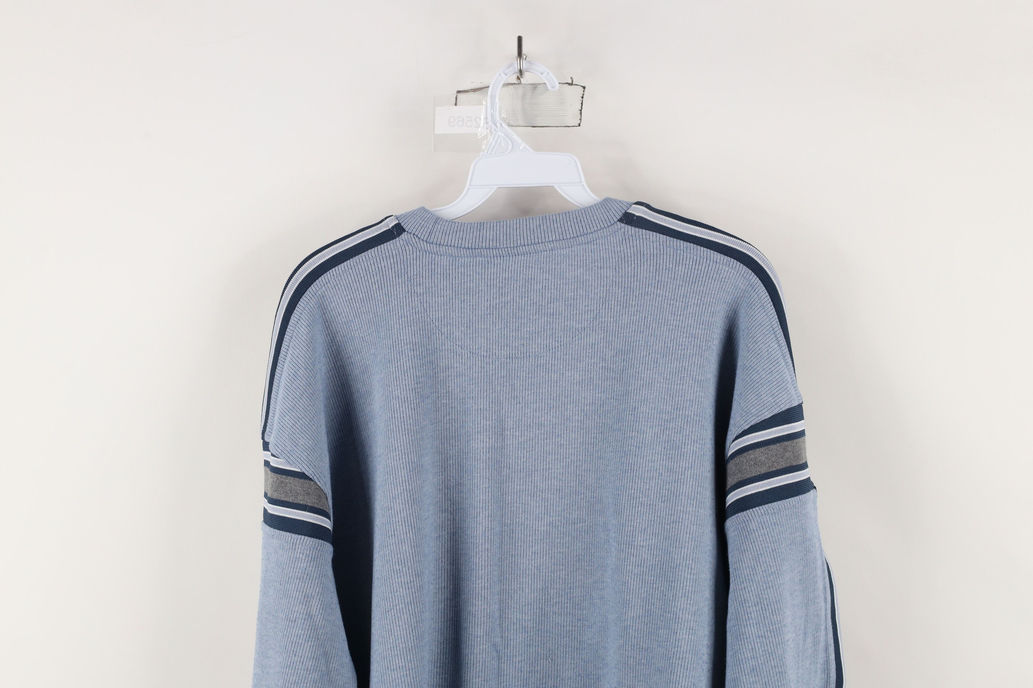 Vintage Vintage 90s Streetwear Heavyweight Knit Long Sleeve T-Shirt Size US XL / EU 56 / 4 - 10 Thumbnail