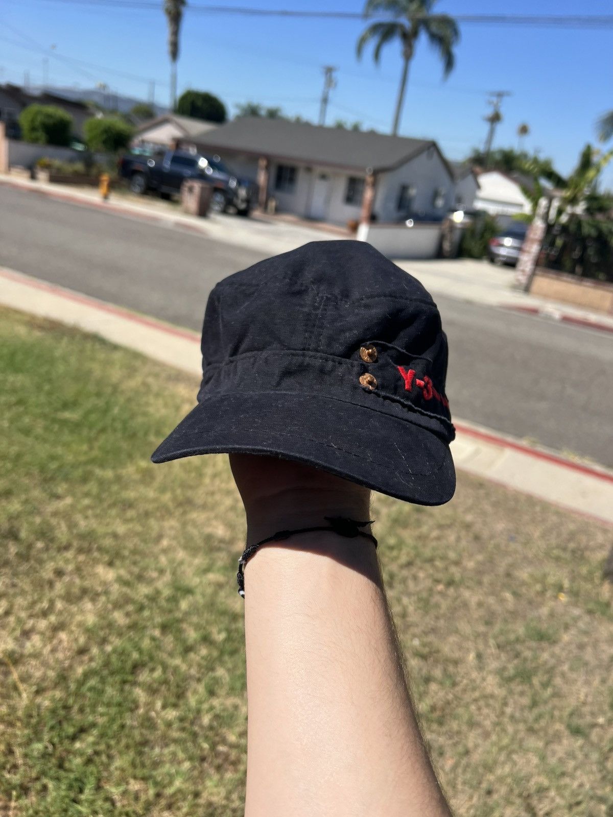 Chrome Hearts Sex Records Camo Bucket Hat