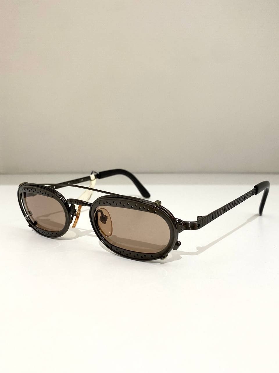Jean Paul Gaultier Oval Round Retro Sunglasses Vintage Y2K 
