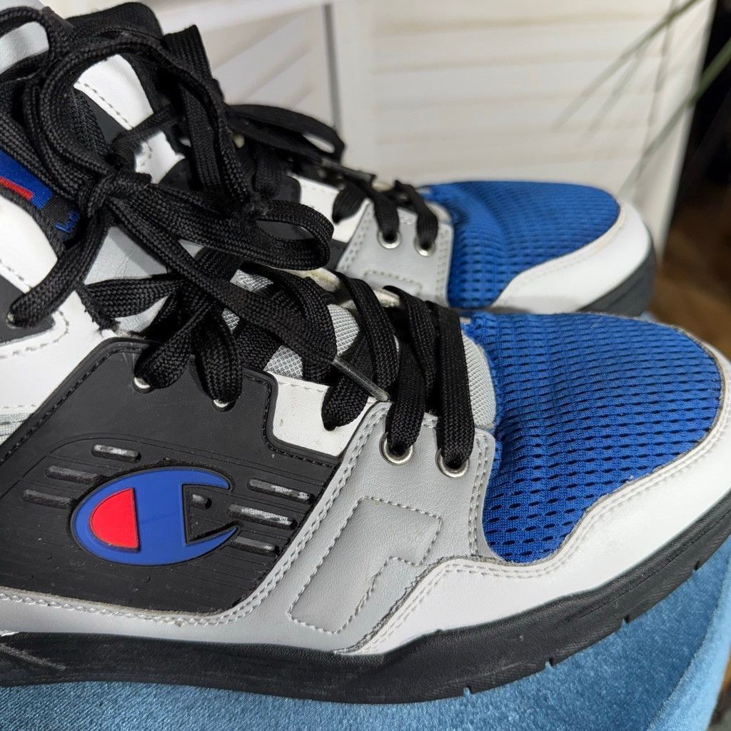 Champion Champion men's block black sneaker shoe red white blue 11 Size US 11 / EU 44 - 8 Thumbnail