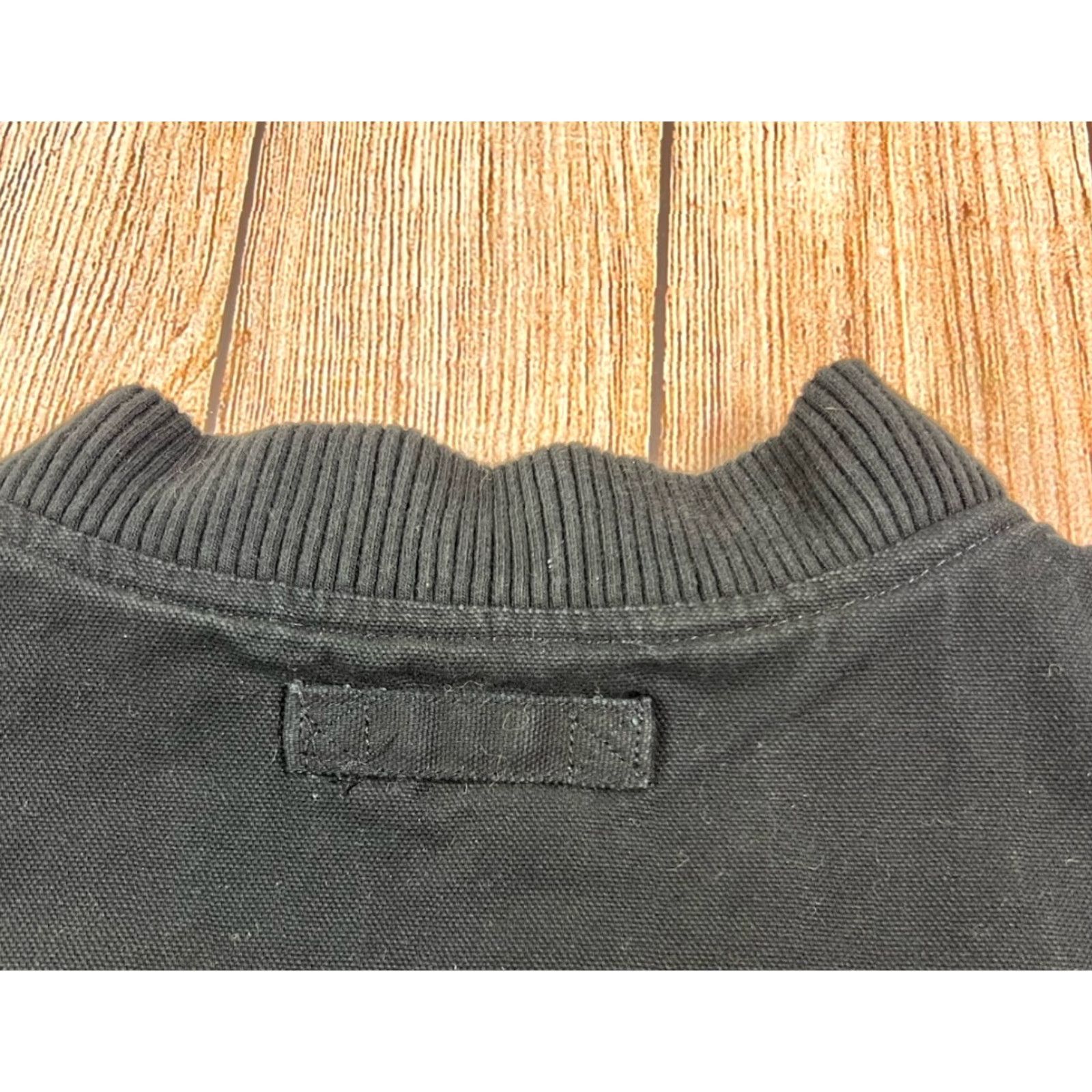 Vintage Legendary Whitetails Cross Trail Workwear Vest Mens 3XL Black Canvas Zip Insulated Pockets Quilted Lined Regular Short Jacket/Coat Length Vest Size US XXL / EU 58 / 5 - 7 Thumbnail