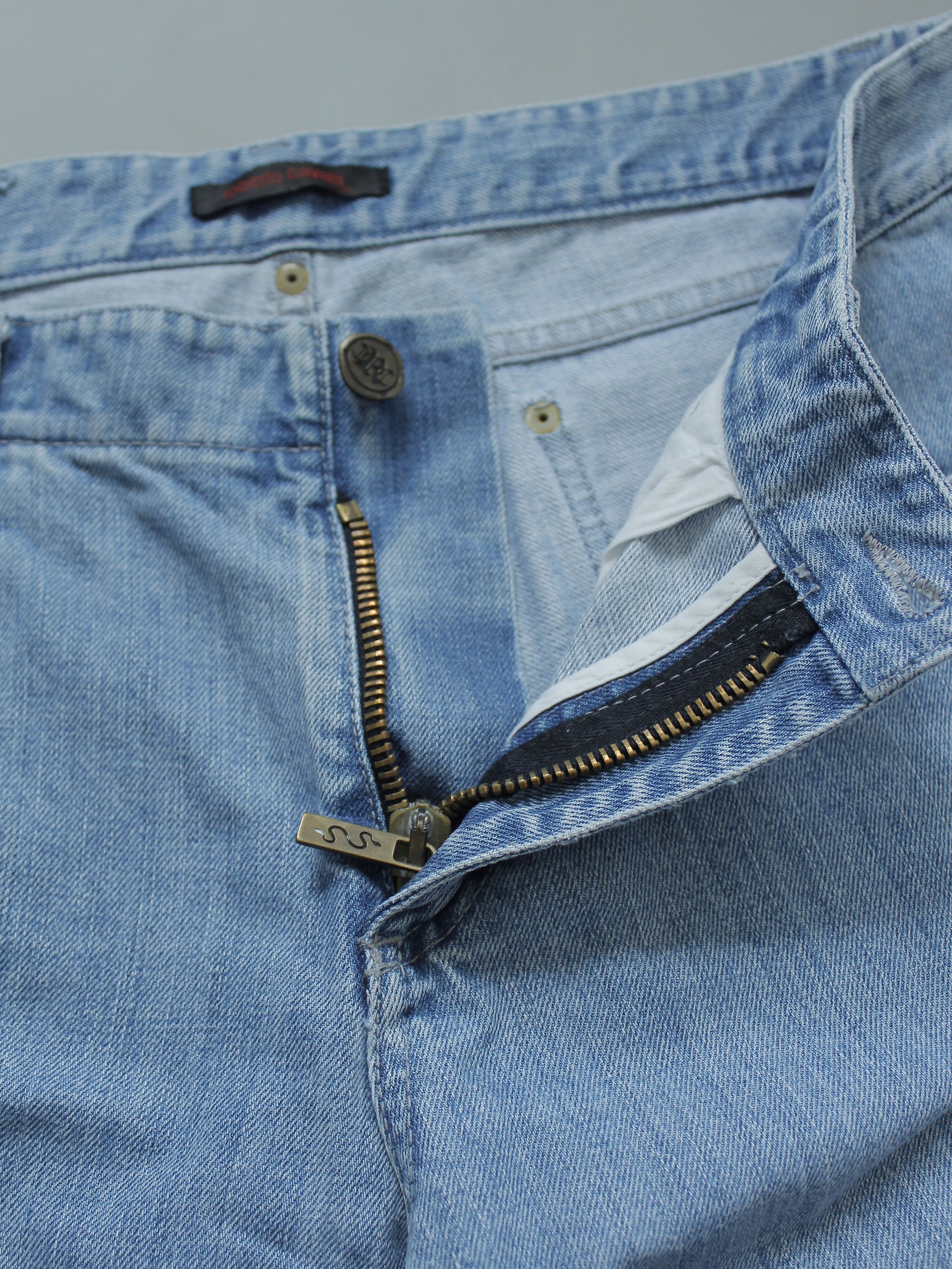 Roberto Cavalli ROBERTO CAVALLI VINTAGE JEANS 50 100% COTTON STRAIGHT FIT Size US 34 / EU 50 - 4 Thumbnail