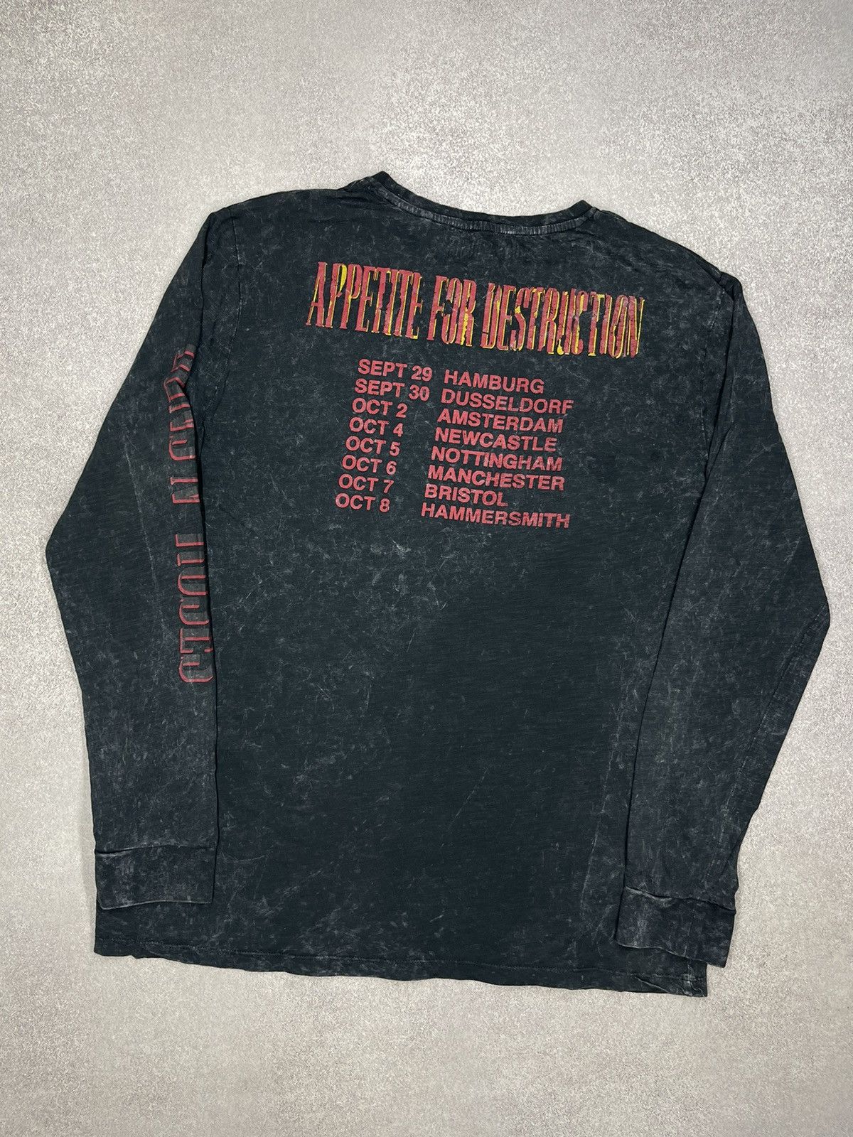 Band Tees × Guns N' Roses Guns N Roses x Next Rock n Roll Long Sleeve Garment Dyed Size US XL / EU 56 / 4 - 5 Thumbnail