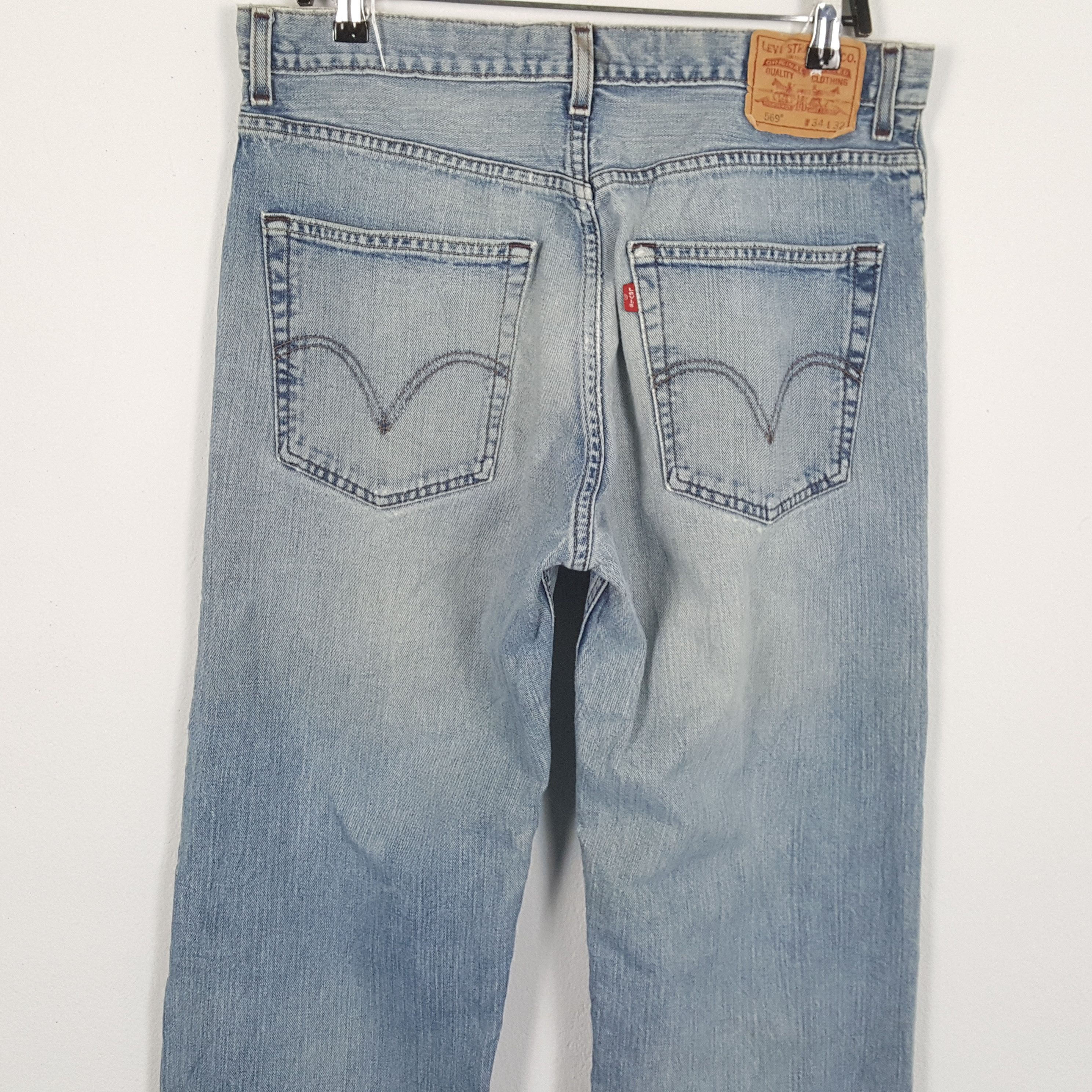 Levi's × Vintage LEVIS Distressed Jeans Daily Streetwear Style Size US 34 / EU 50 - 5 Thumbnail