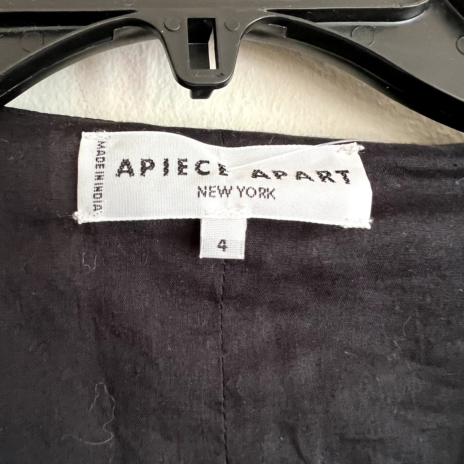 Apiece Apart Apiece Apart Costa Del Sol Wrap Dress Blue White Size 4 UB Size S / US 4 / IT 40 - 5 Thumbnail