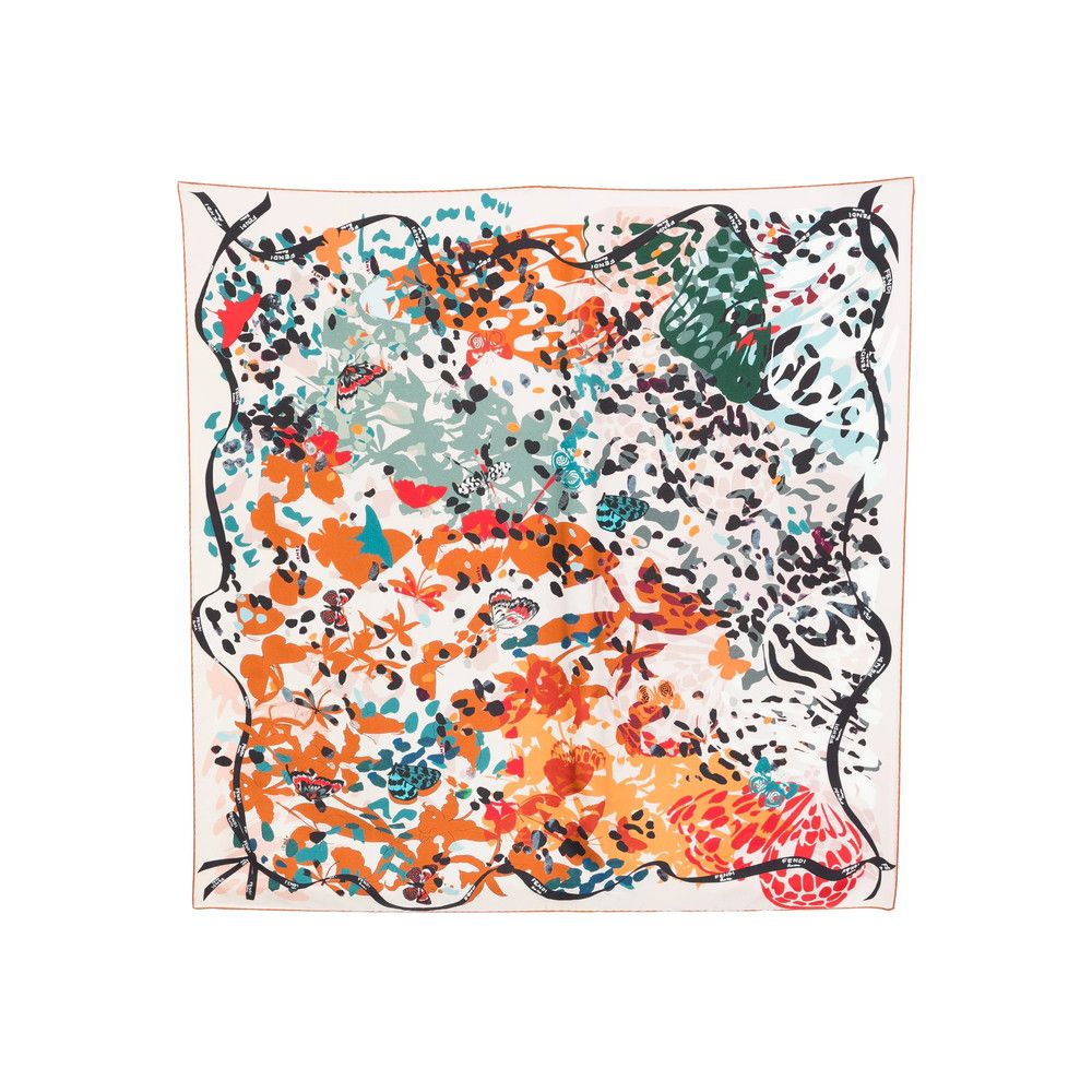 Fendi Fendi NEUTRALS Scarves Size ONE SIZE - 1 Thumbnail