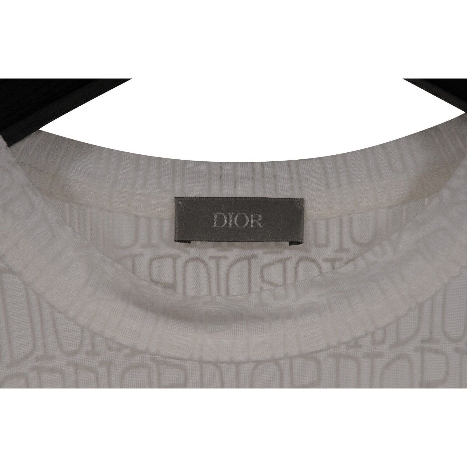 Dior SHAWN Stussy Semi Sheer Logo T Shirt Size US M / EU 48-50 / 2 - 4 Thumbnail