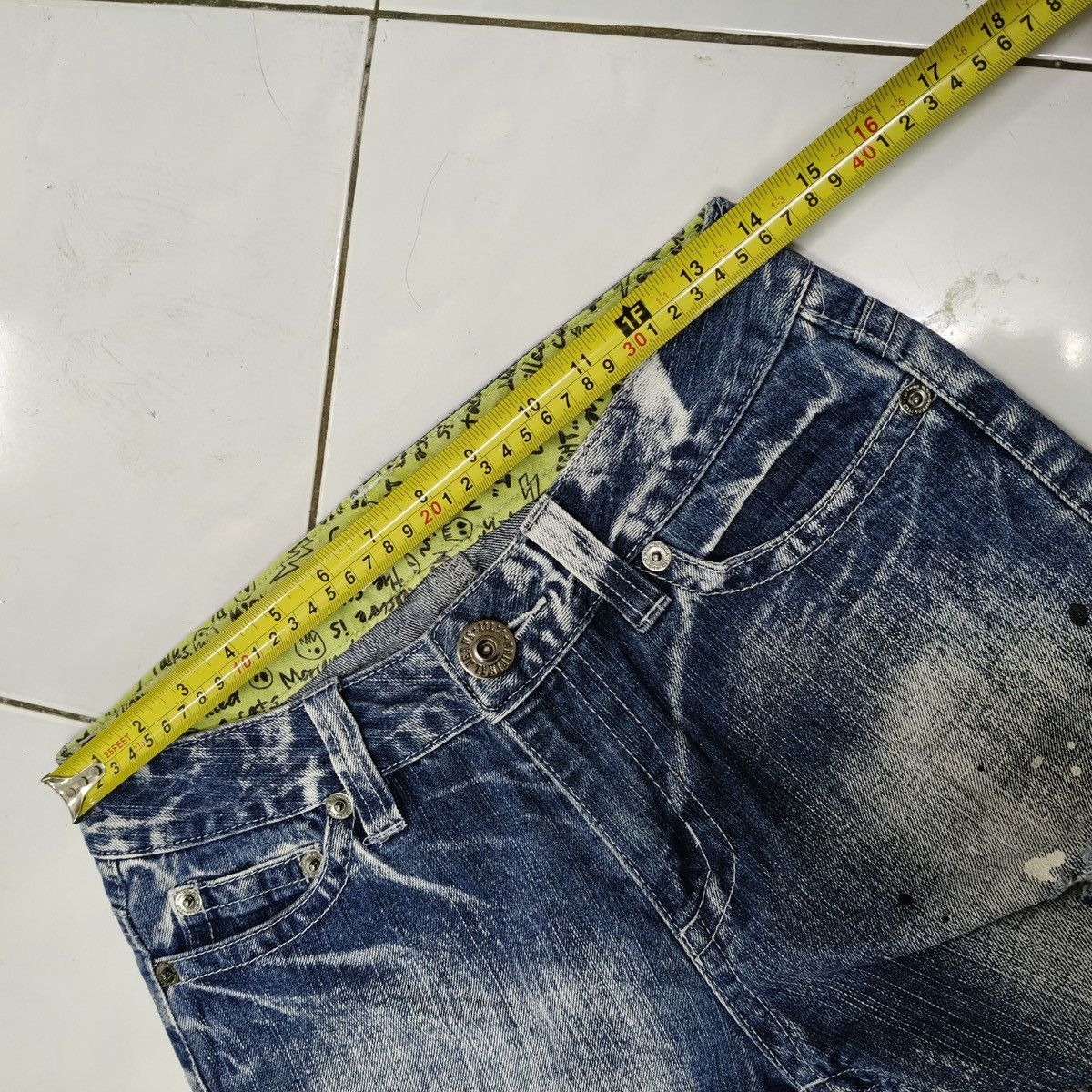 Japanese Brand Vintage Y2K Japanese Colza Paint Splatter Distressed Jeansp Size US 28 / EU 44 - 18 Thumbnail