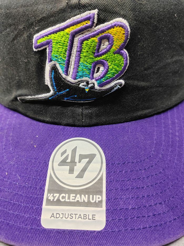 47 Brand Vintage Tampa Bay Rays Devil x 47 Brand Cap Hat Size ONE SIZE - 3 Thumbnail