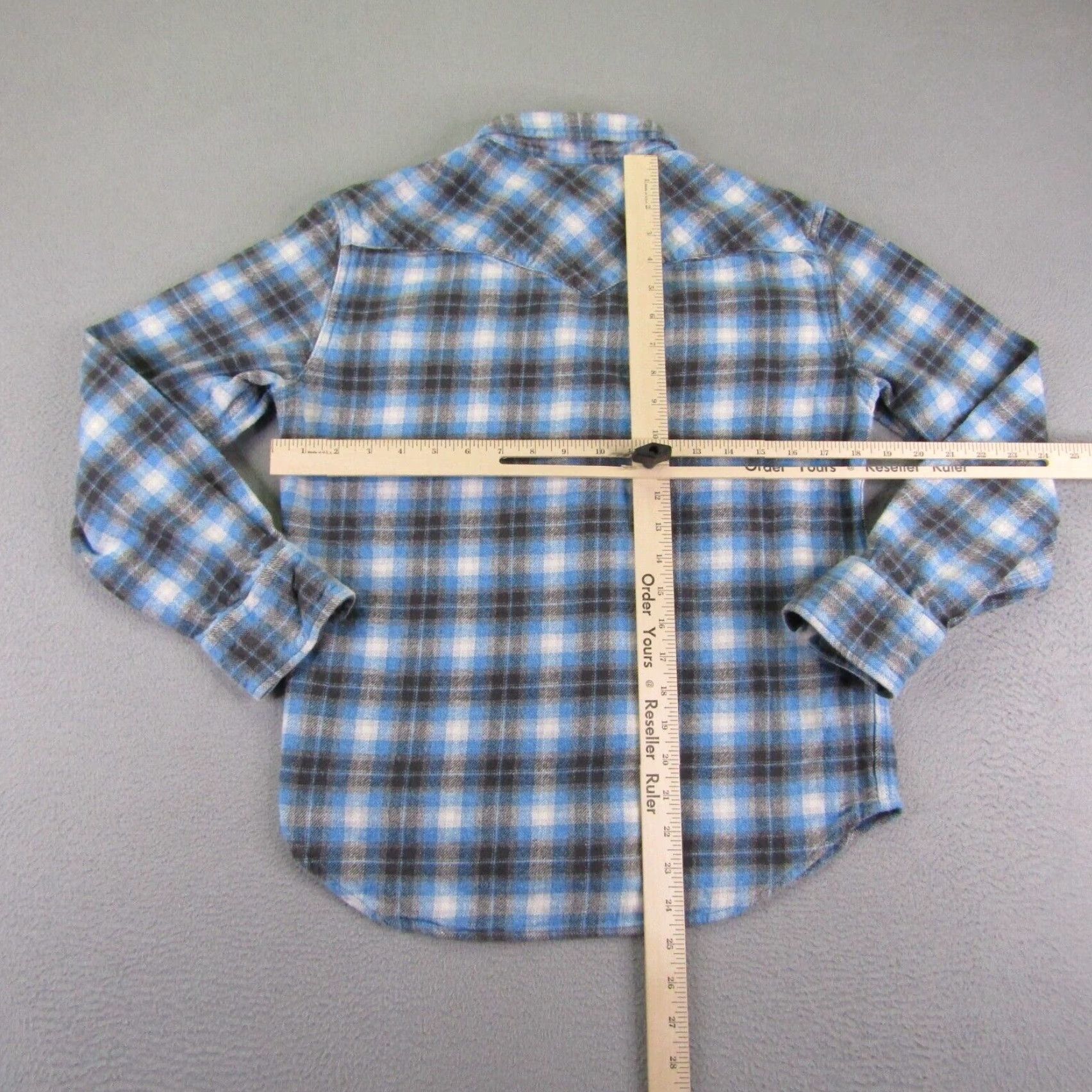 Levi's Levi's Western Flannel Shirt Mens Small Cotton Plaid Long Sleeve Cowboy Casual Outdoor Western Men Size US S / EU 44-46 / 1 - 5 Thumbnail