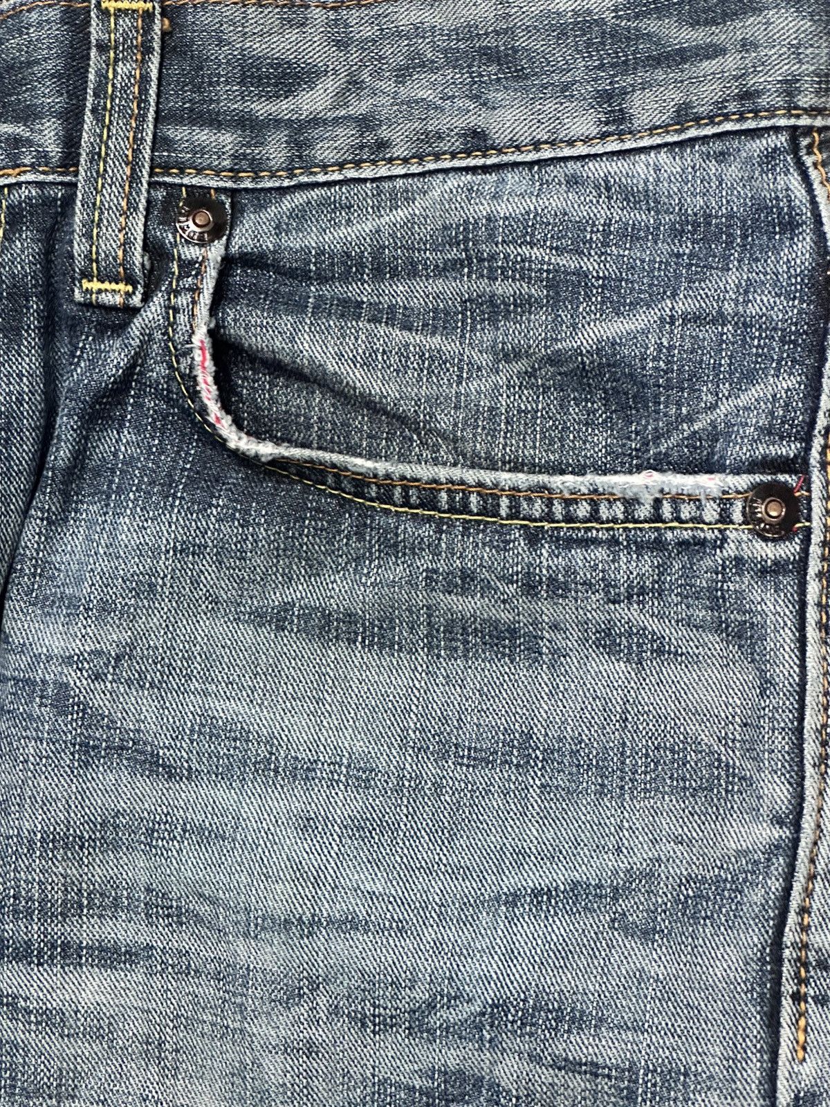 Edwin Edwin EDGE of BLUE JEANS Japan Straight Leg with Faded Wash Size US 35 - 6 Thumbnail