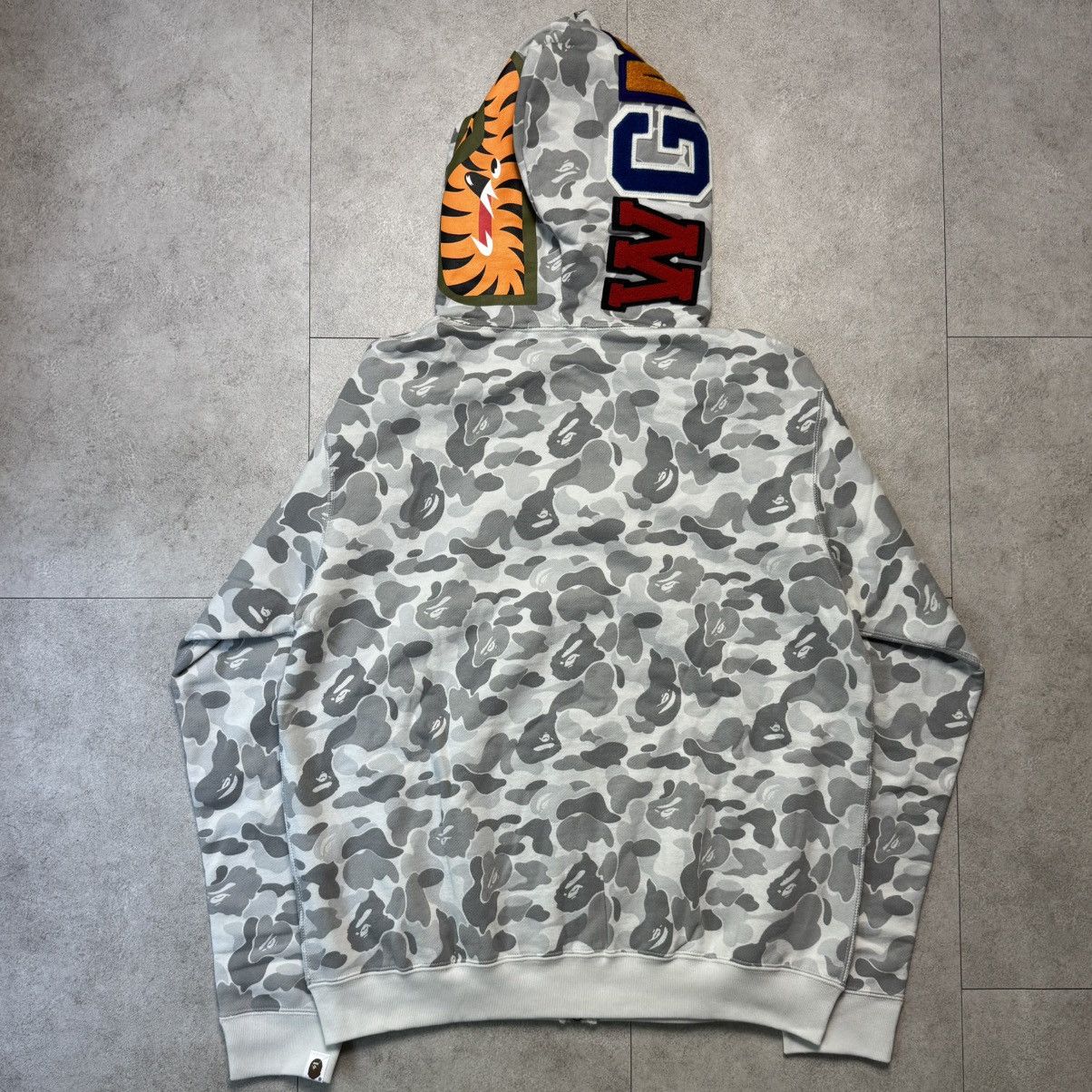 Bape New Bape Harajuku Limited Camo Full Zip Shark Hoodie Size US M / EU 48-50 / 2 - 2 Thumbnail