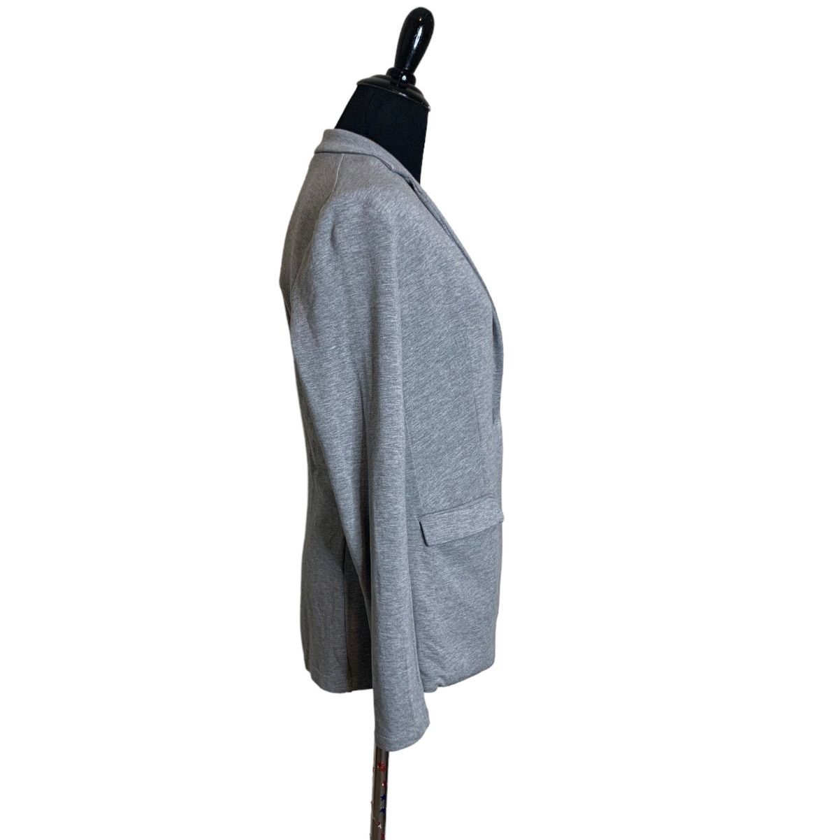 Magaschoni Magaschoni light gray one button blazer size Small Size S / US 4 / IT 40 - 6 Thumbnail