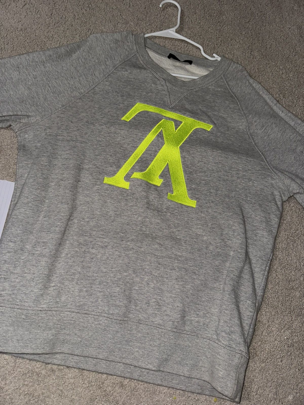 Louis Vuitton upside down logo crewneck