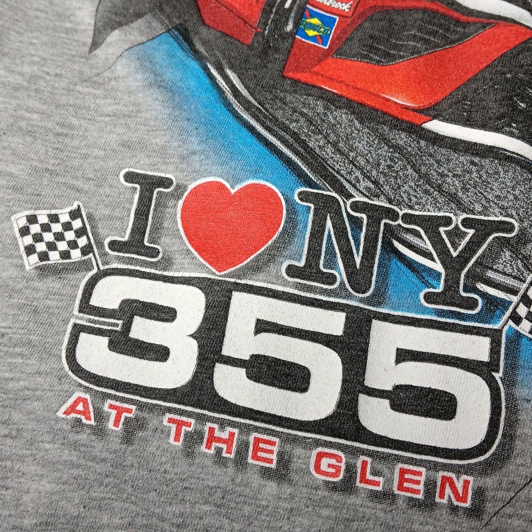 Vintage VINTAGE Fanatics Watkins Glen International Race Car Driver Shirt Small Gray 2017 NASCAR I Love NY 355 Mens Size US S / EU 44-46 / 1 - 8 Thumbnail
