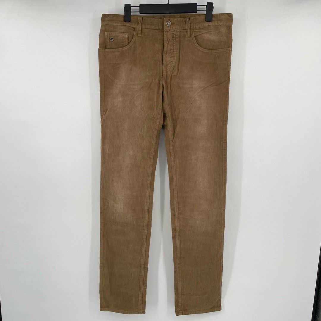 Gucci Gucci khaki corduroy long Nextarrow-2412 Size US 30 / EU 46 - 1 Thumbnail
