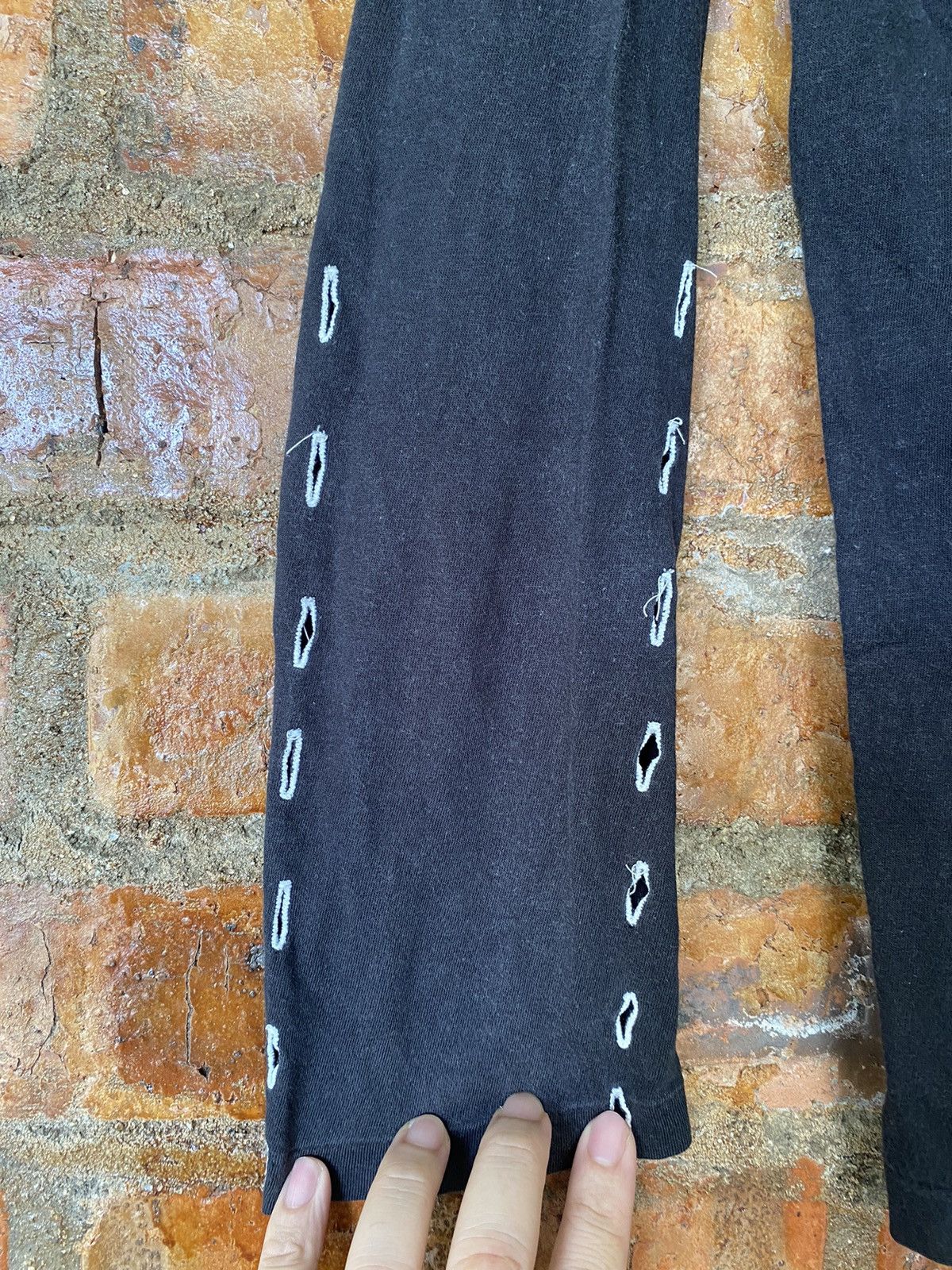 Japanese Brand 1990s MILK BOY spell Out Multi hole button sleeve Size US M / EU 48-50 / 2 - 9 Thumbnail