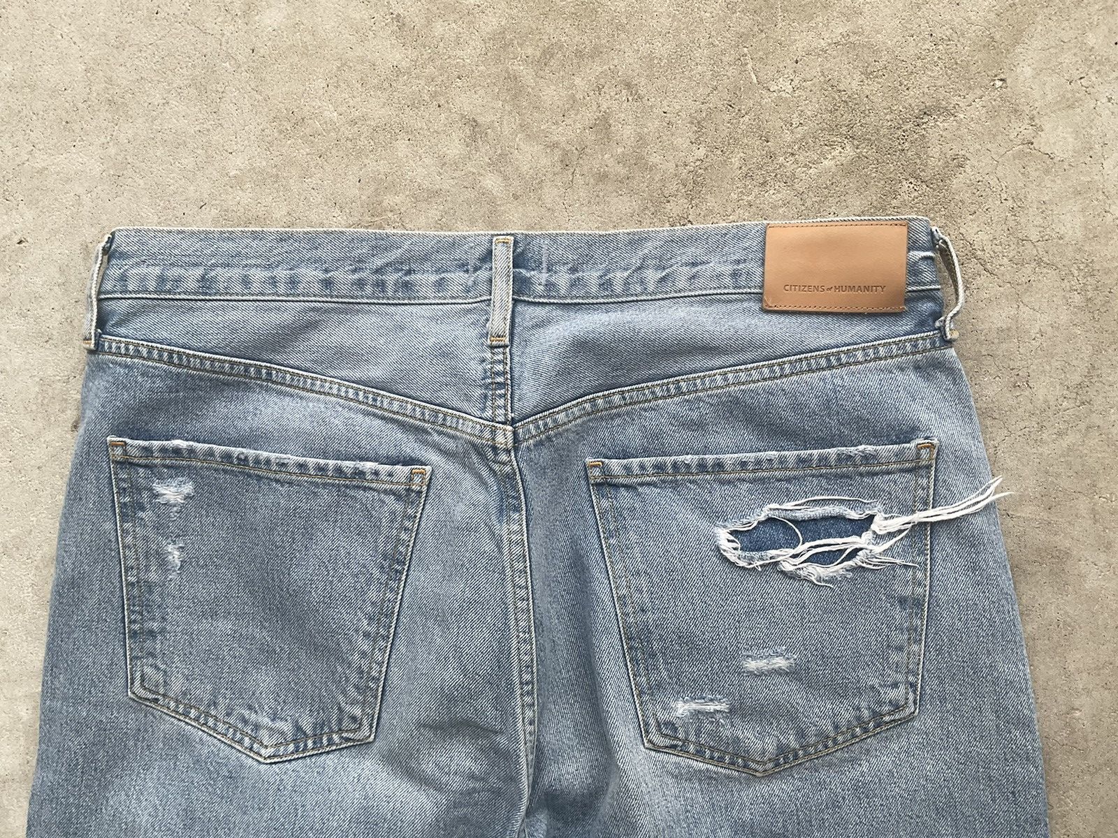 Citizens Of Humanity pre distressed denim Size US 32 / EU 48 - 5 Thumbnail