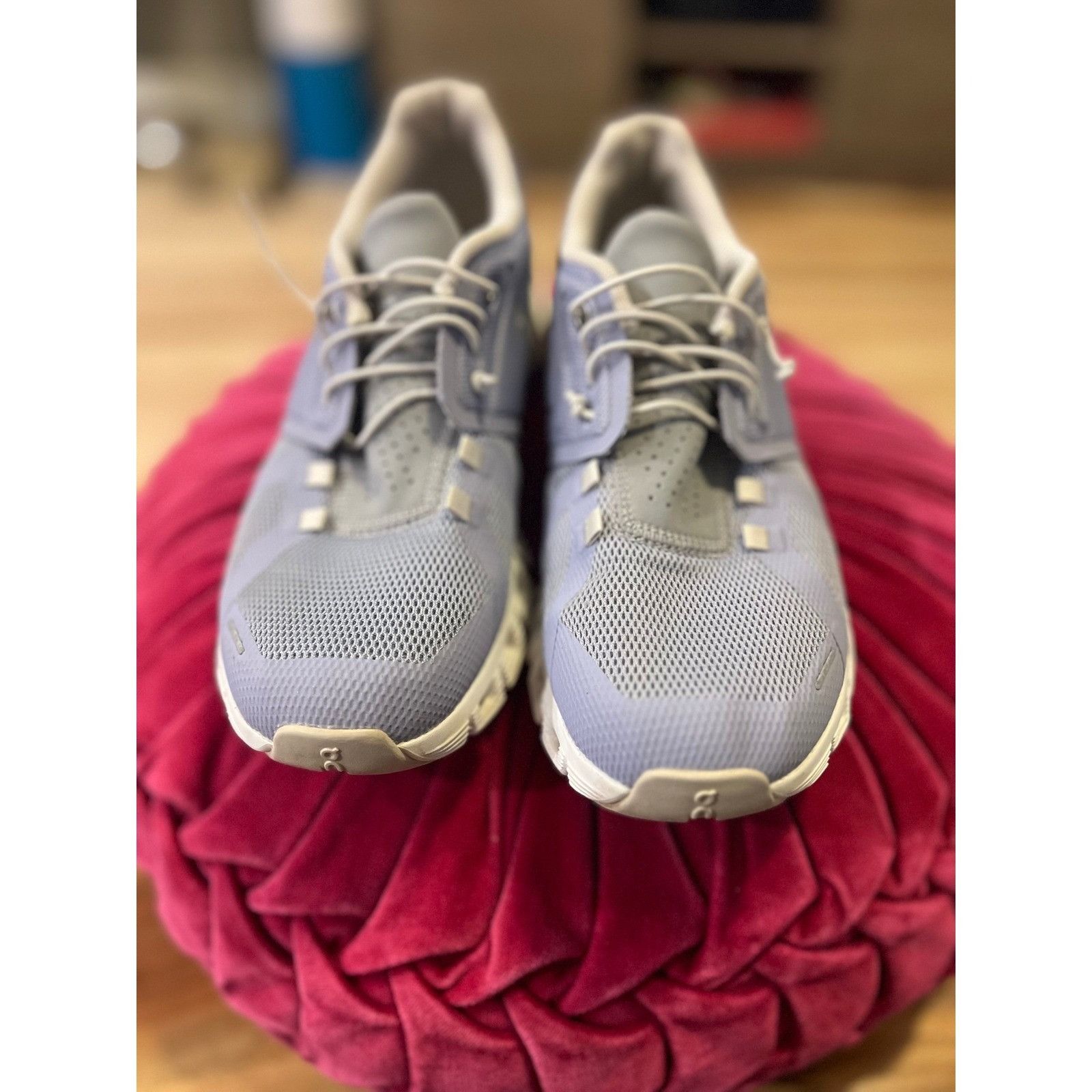 On On Cloud Women's Running Shoes Sneakers Lavender White Comfo Size US 8.5 / IT 38.5 - 3 Thumbnail