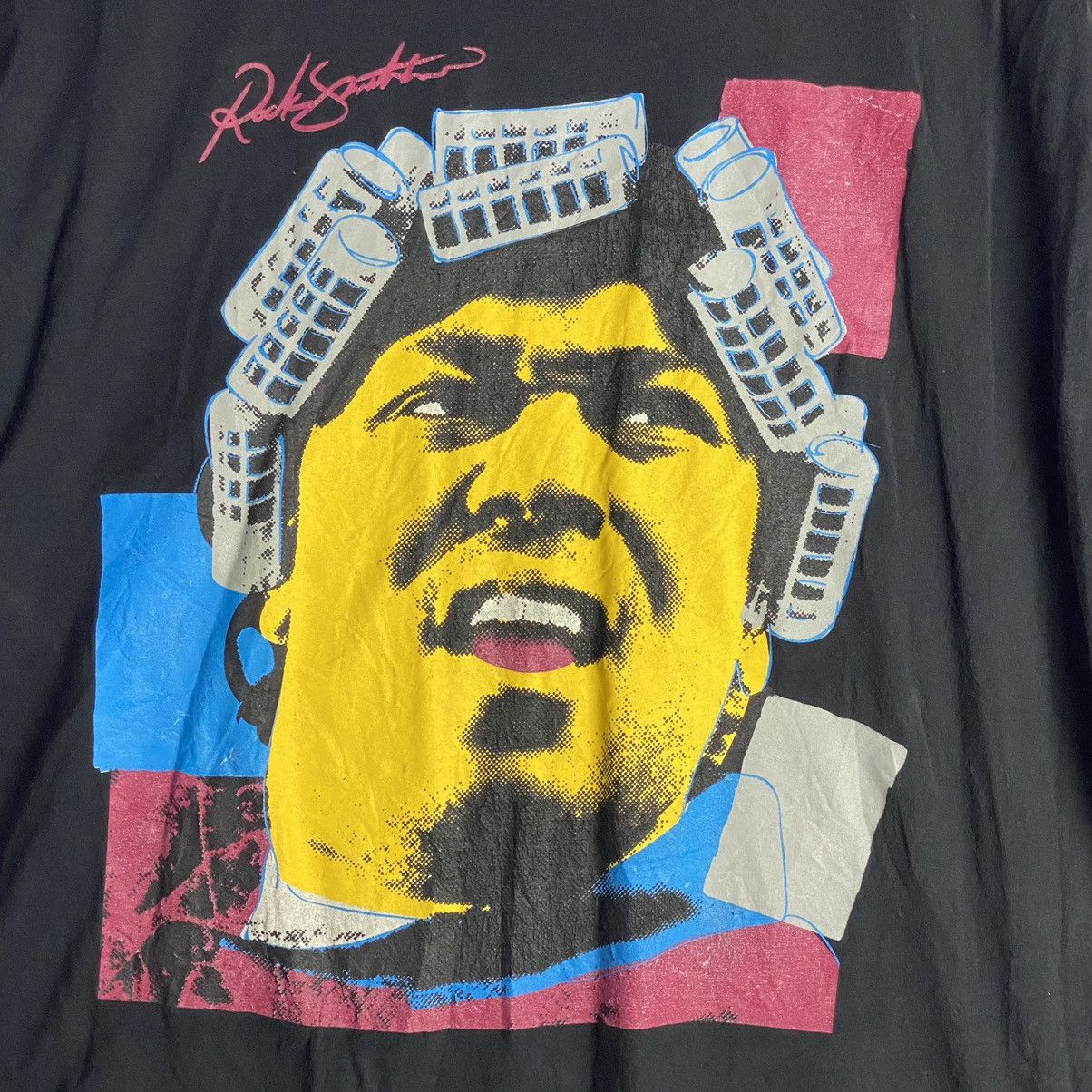 Band Tees × ROCKSMITH × Vintage Vintage Rock Smith Warning Made in USA Size US XXL / EU 58 / 5 - 2 Thumbnail