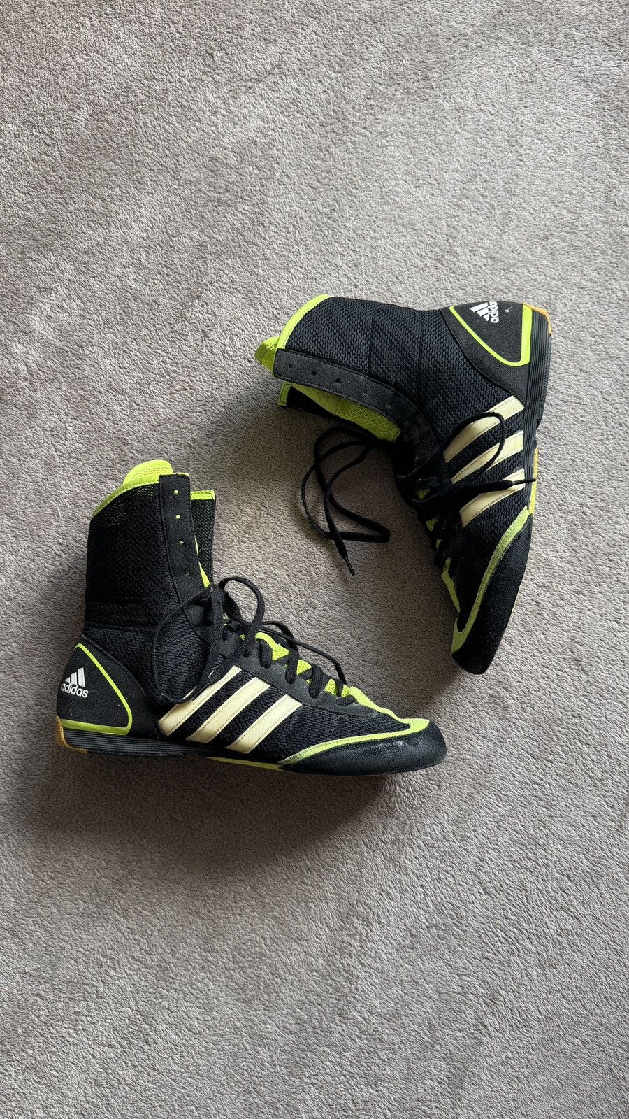 Adidas Adidas Vintage Y-3 style boxing moto boots hype fashion y2k Size US 8.5 / EU 41-42 - 1 Thumbnail