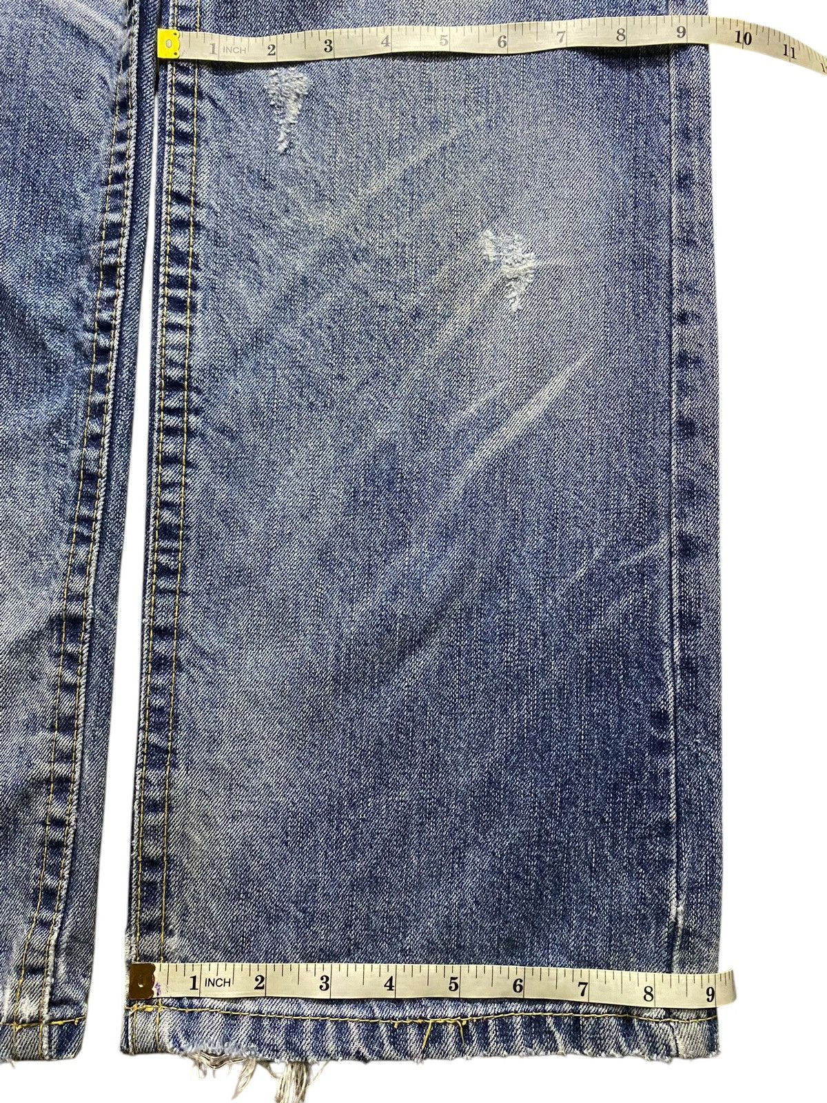 Beauty Beast Vintage 80’s Lolita Pepsi Cola Embroidered Baggy Jeans Size US 35 - 20 Thumbnail