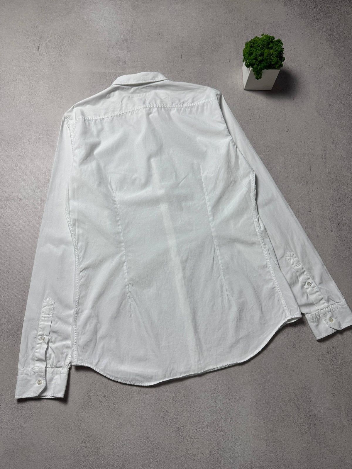Gucci Gucci Button Up Shirt White Mens 42/16 Size Luxury Size US S / EU 44-46 / 1 - 9 Thumbnail