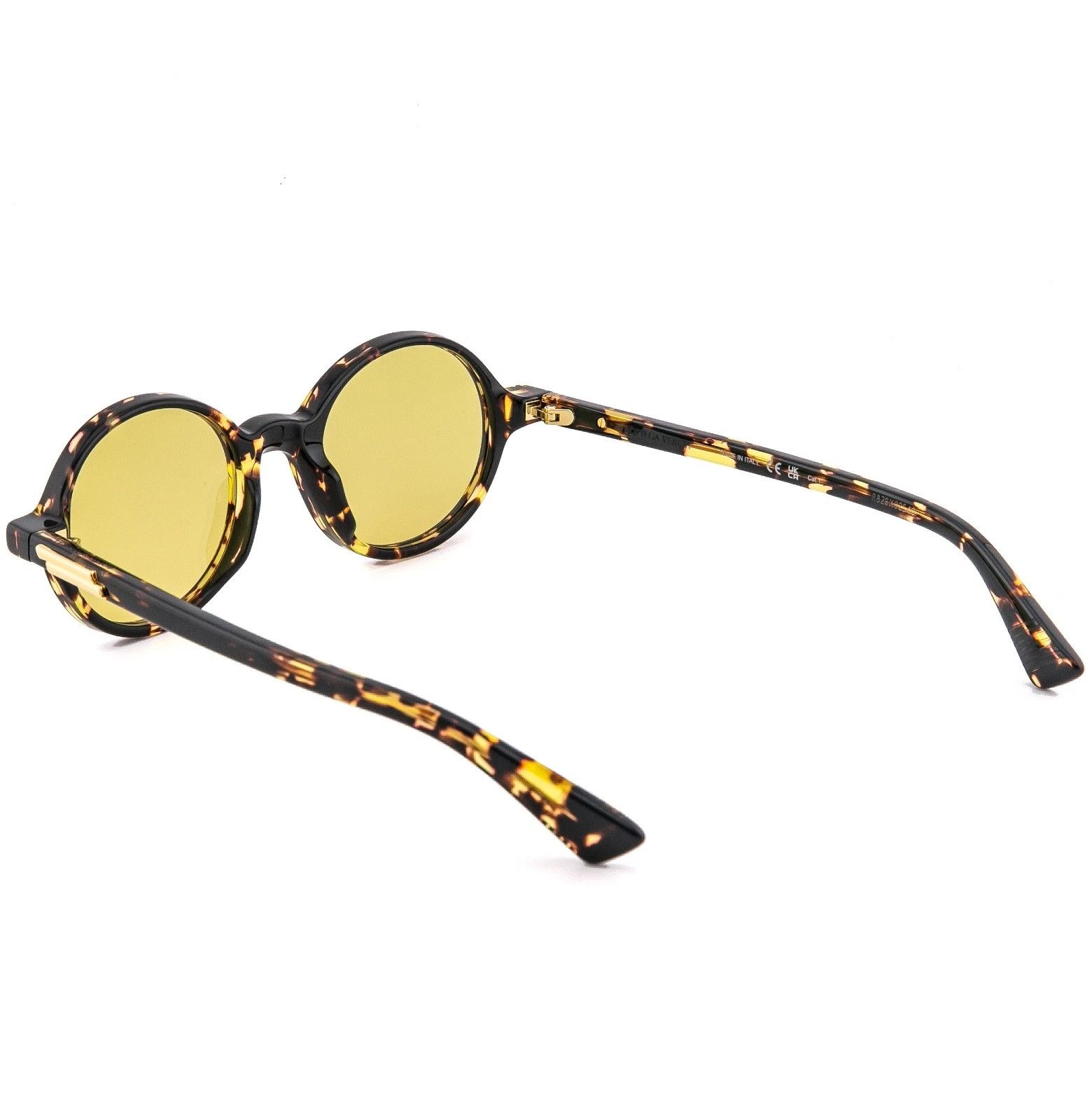 Bottega Veneta BOTTEGA VENETA 1430 BV1430S Classic Round Sunglass 002 Size ONE SIZE - 2 Thumbnail