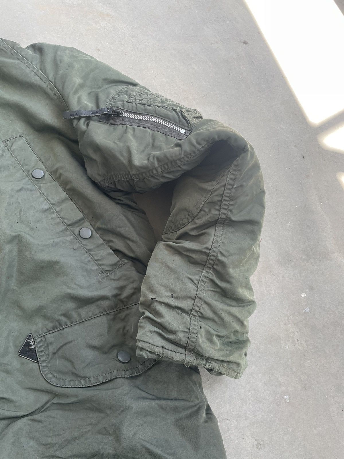 Alpha Industries ALPHA INDUSTRIES N-3B FLIGHT JACKET WELL WORN Size US M / EU 48-50 / 2 - 7 Thumbnail