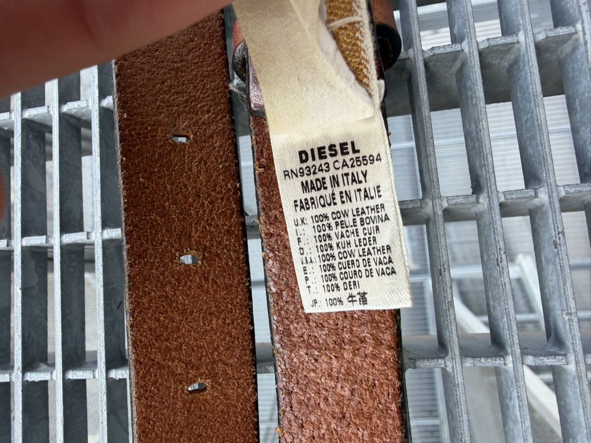 Diesel Vintage Diesel Folding Leather Belt Size ONE SIZE - 11 Thumbnail