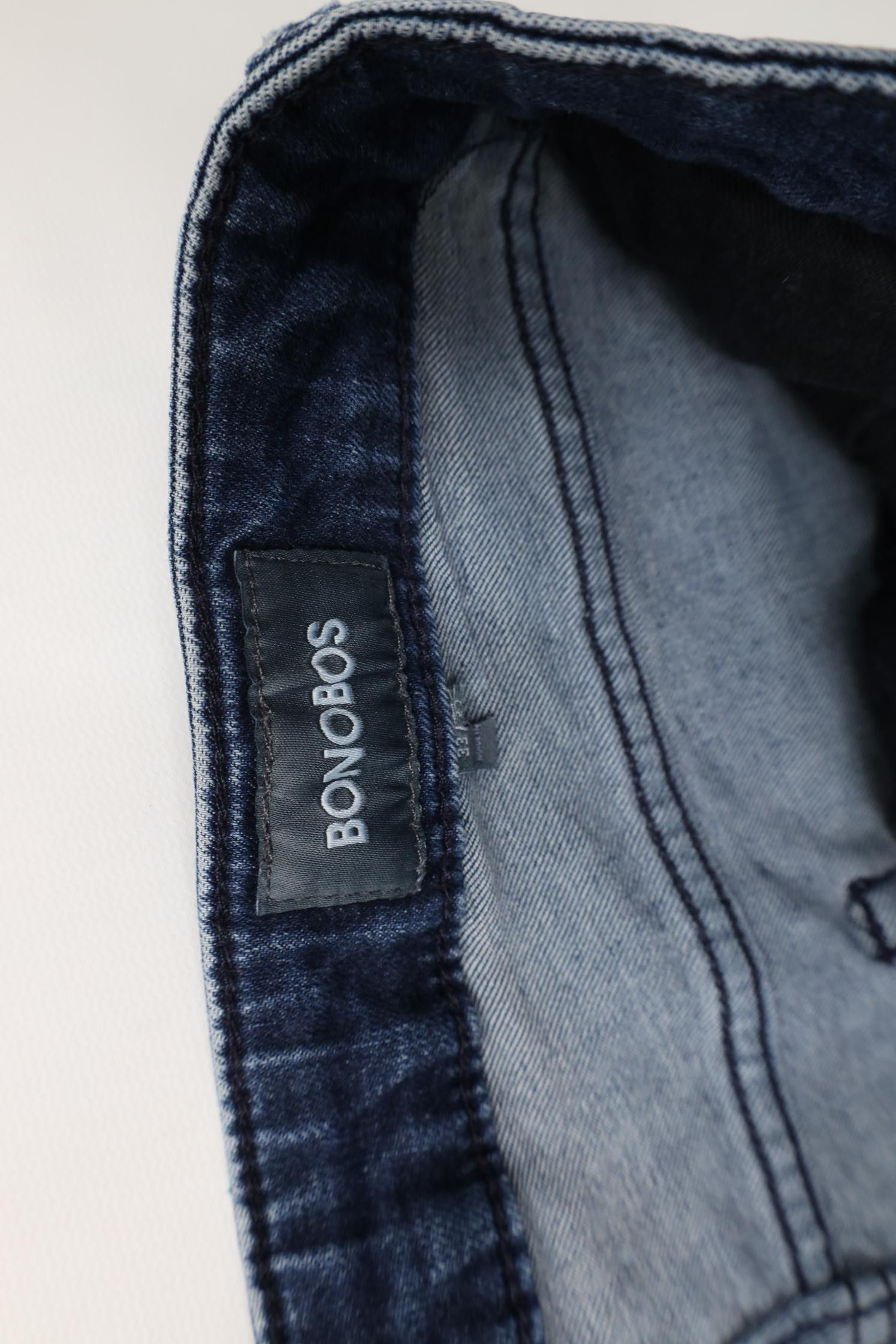 Bonobos Bonobos Faded Stretch Slim Fit Straight Leg Denim Jeans Blue Size US 33 - 8 Thumbnail