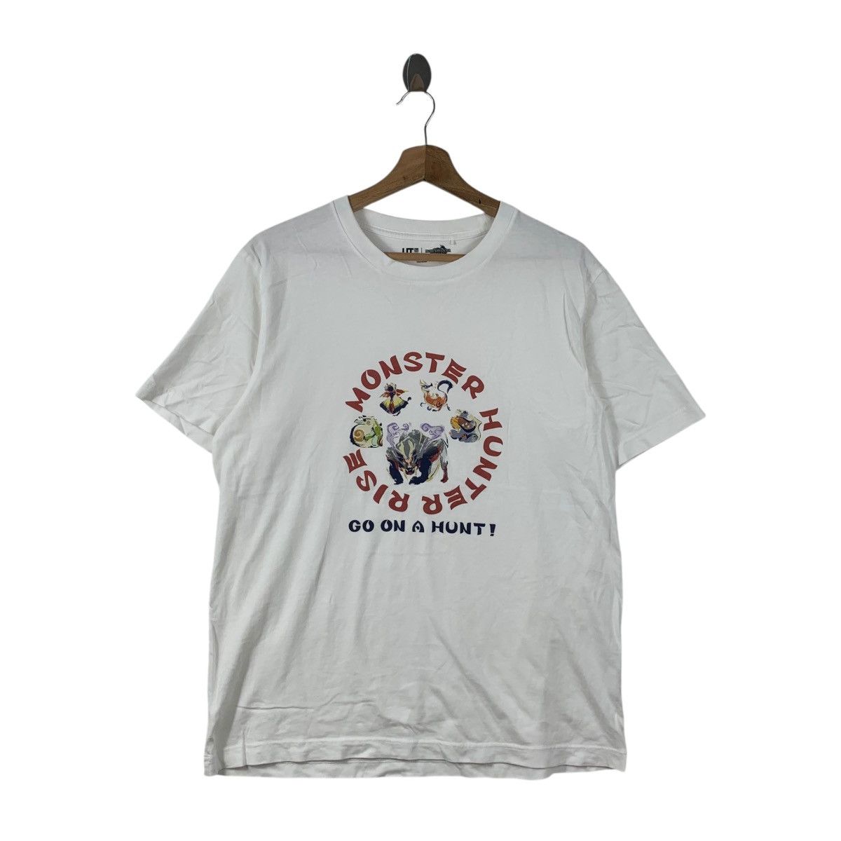 UNIQLO x MONSTER HUNTER RISE Video Game Console Tee Shirt