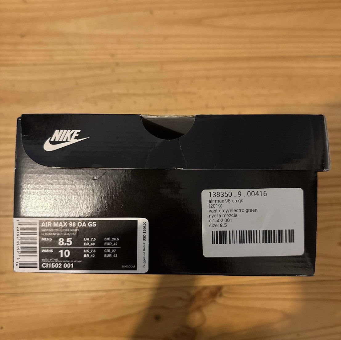 Nike Nike Air Max 98 ‘On Air: NYC La Mezcla’ Size US 8.5 / EU 41-42 - 7 Thumbnail