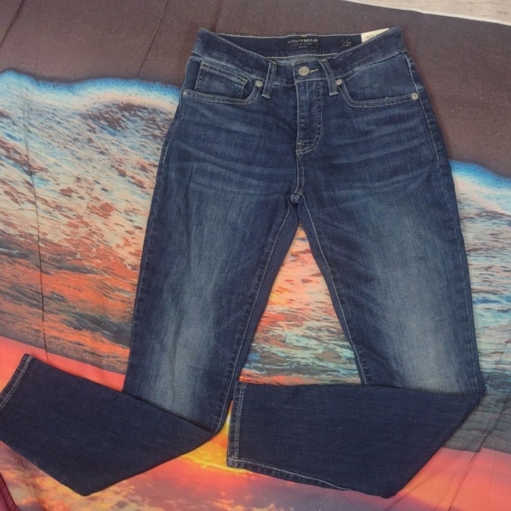 LUCKY brand mid rise skinny size 0/25