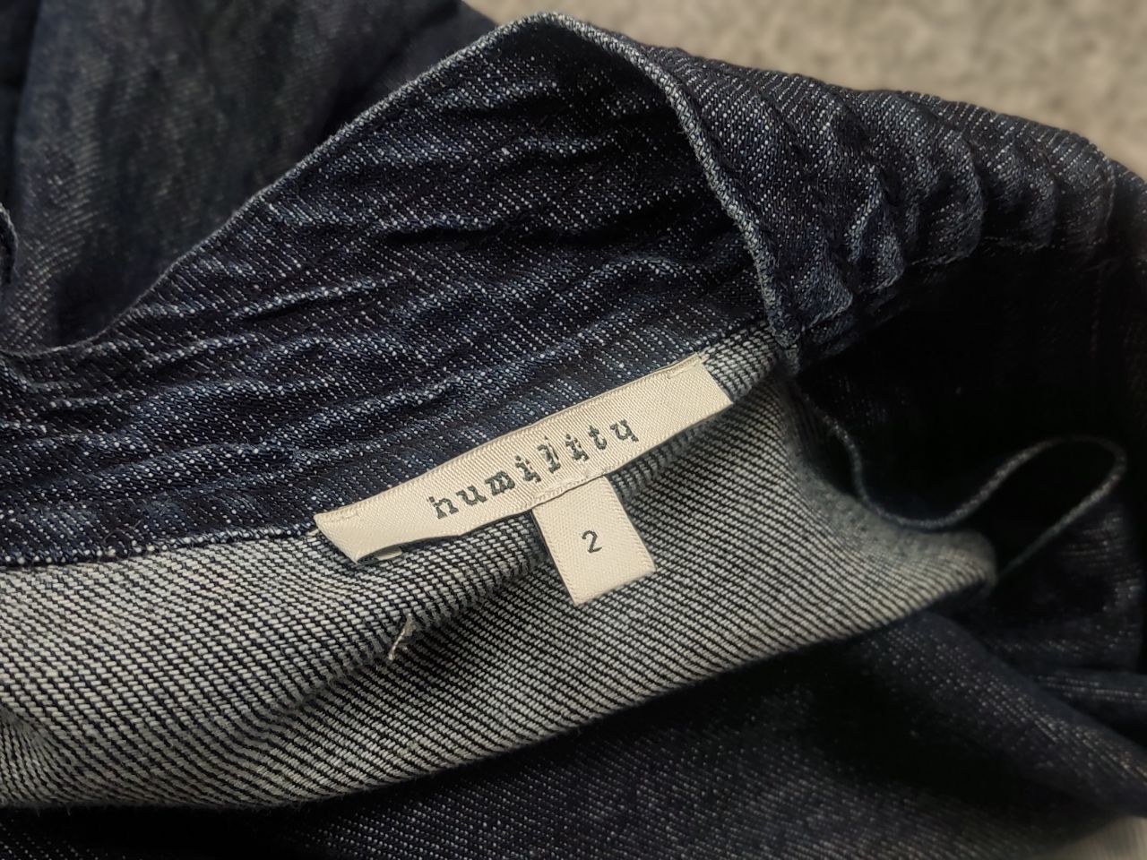 Vintage Humility 1949 Design Long Cardigan Gradient Blue denim Size L / US 10 / IT 46 - 12 Thumbnail